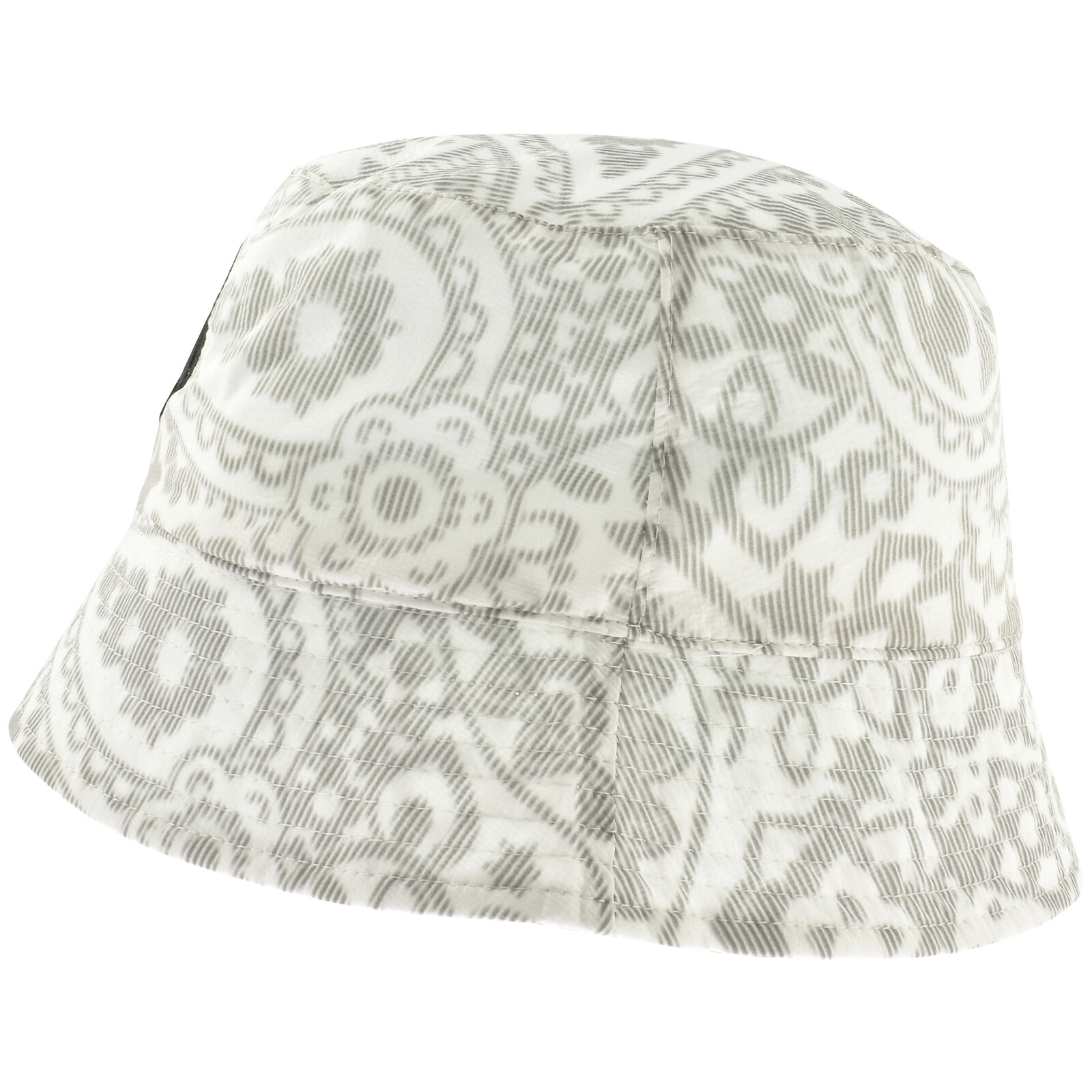 Shop Pretty Green Anchorage Paisley Bucket Hat Grey