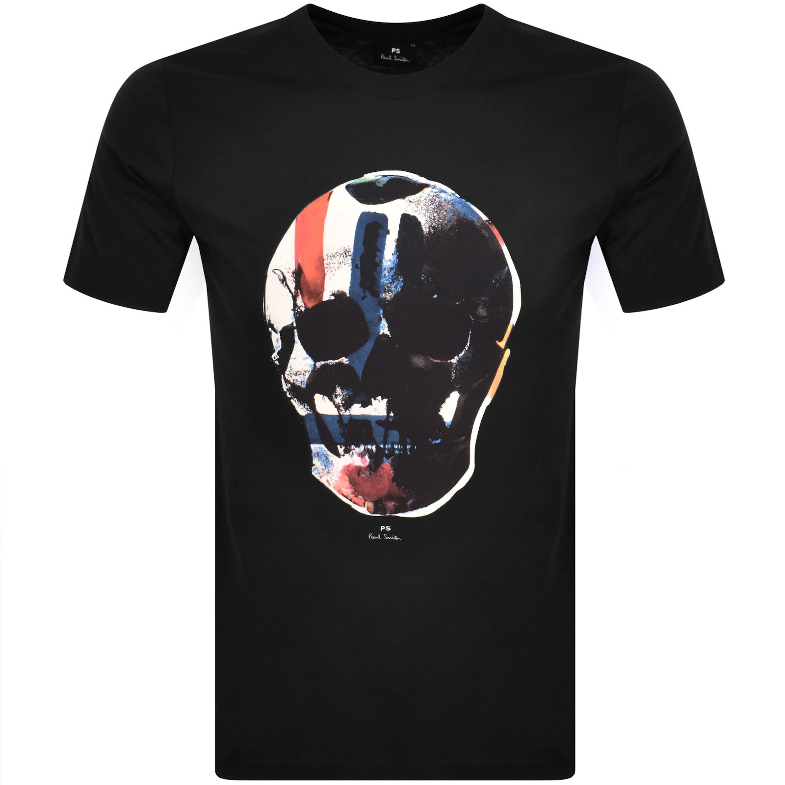 Shop Paul Smith Skull T Shirt Black