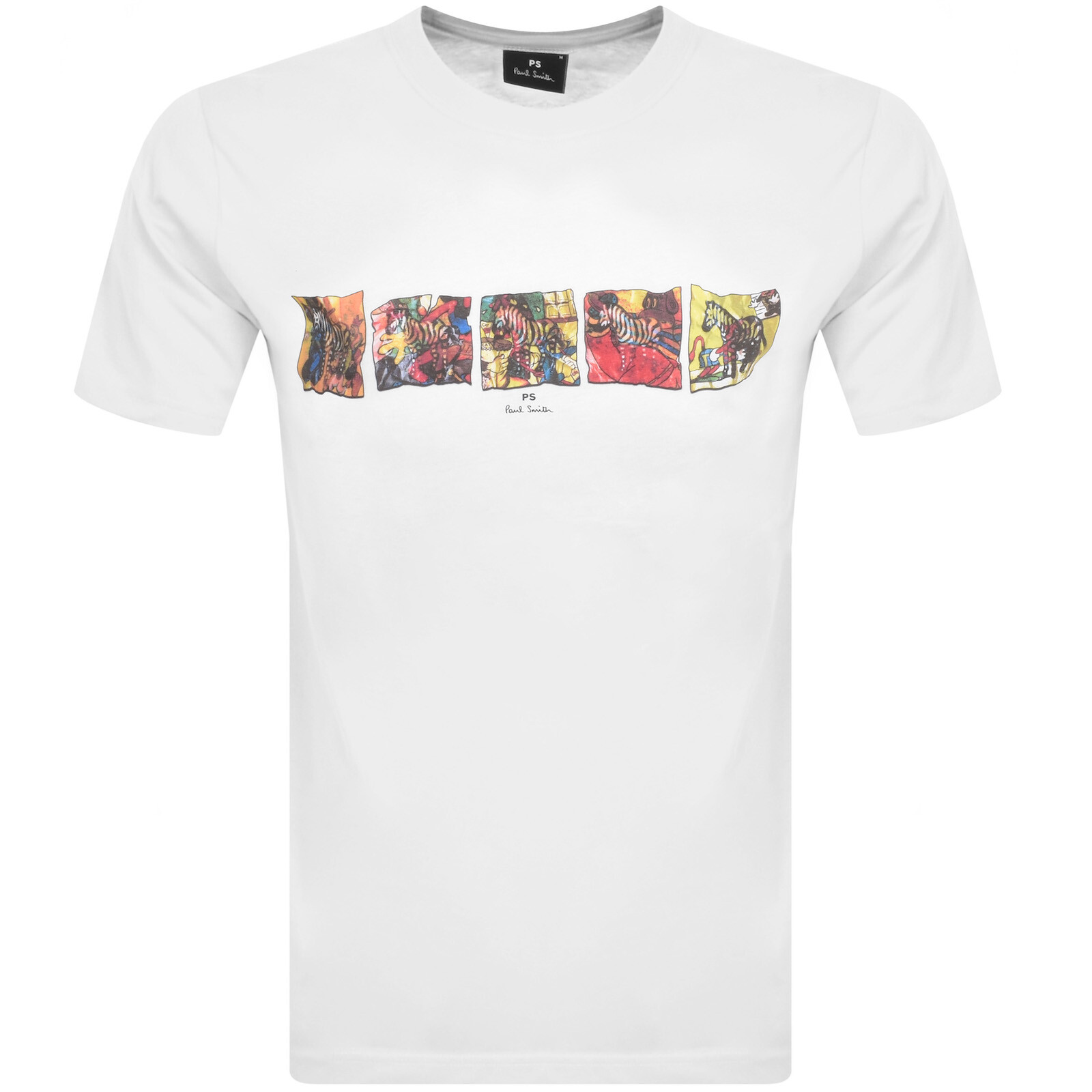 Shop Paul Smith Logo T Shirt White