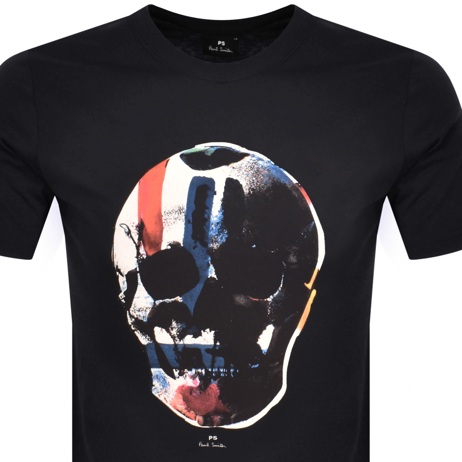 PAUL SMITH PAUL SMITH SKULL T SHIRT NAVY 