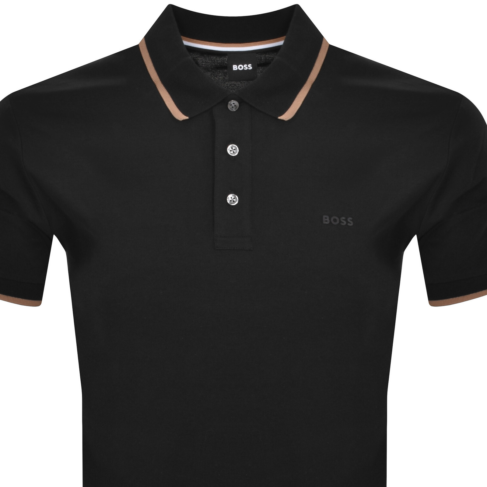 Shop Boss Business Boss Parlay 190 Polo T Shirt Black