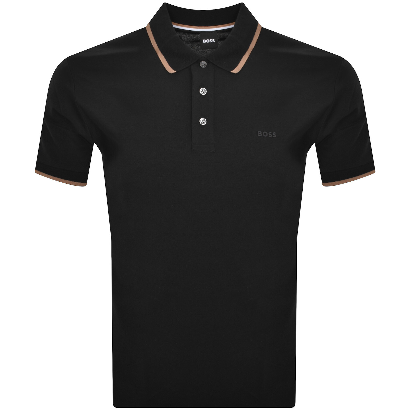 Shop Boss Business Boss Parlay 190 Polo T Shirt Black