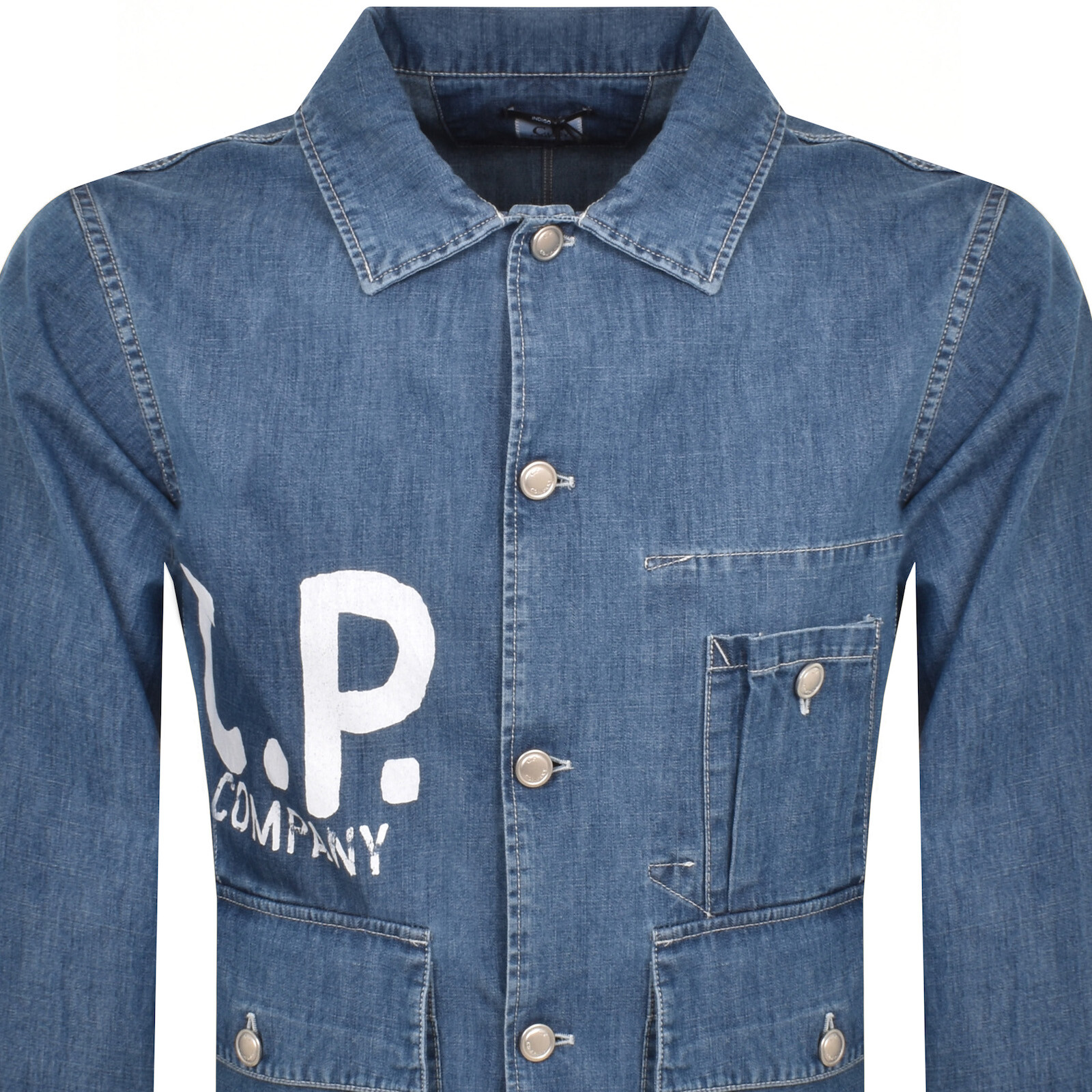 C.p. Company Cp Company Medium Jacket Blue In Blue