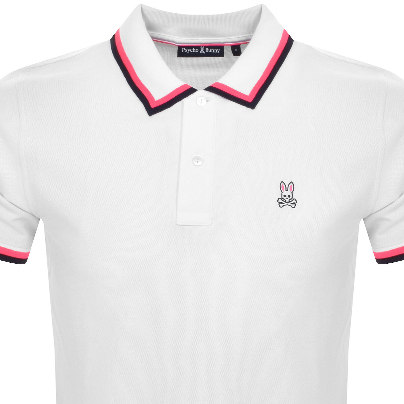 Shop Psycho Bunny Kingsbury Polo T Shirt White