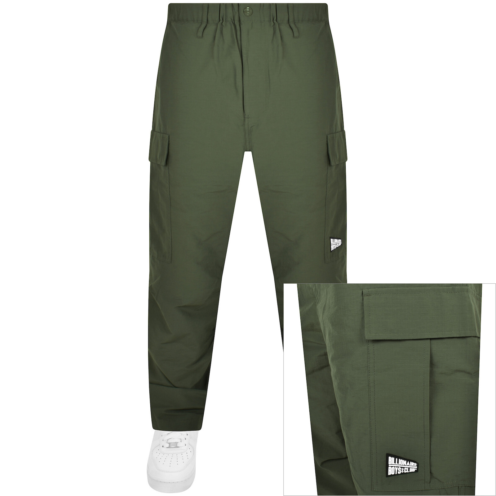 Shop Billionaire Boys Club Cargo Trousers Green