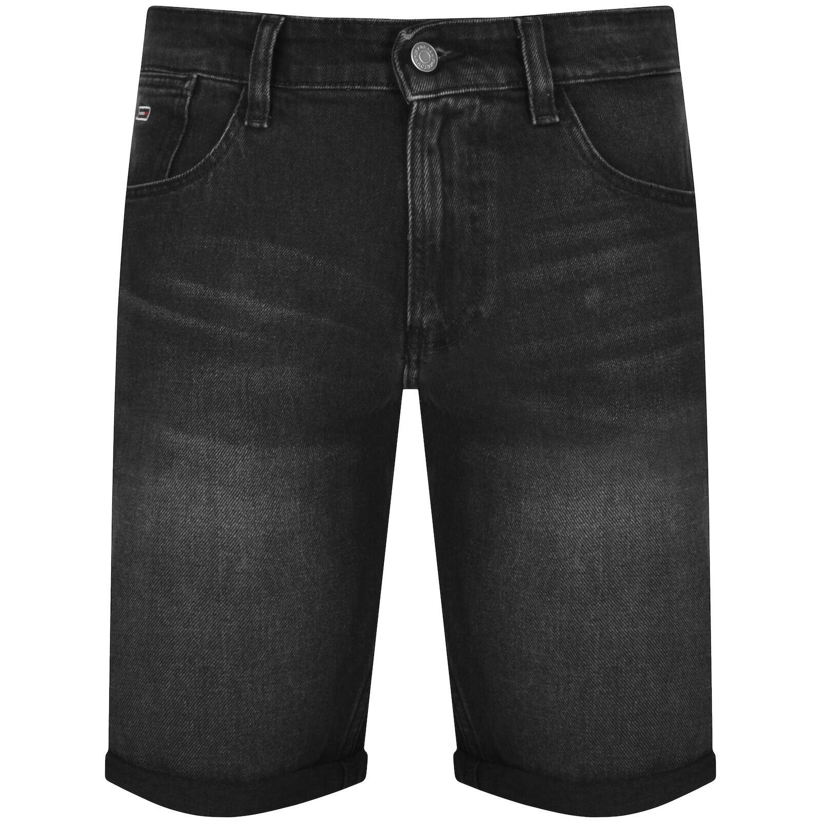 Shop Tommy Jeans Ronnie Shorts Black