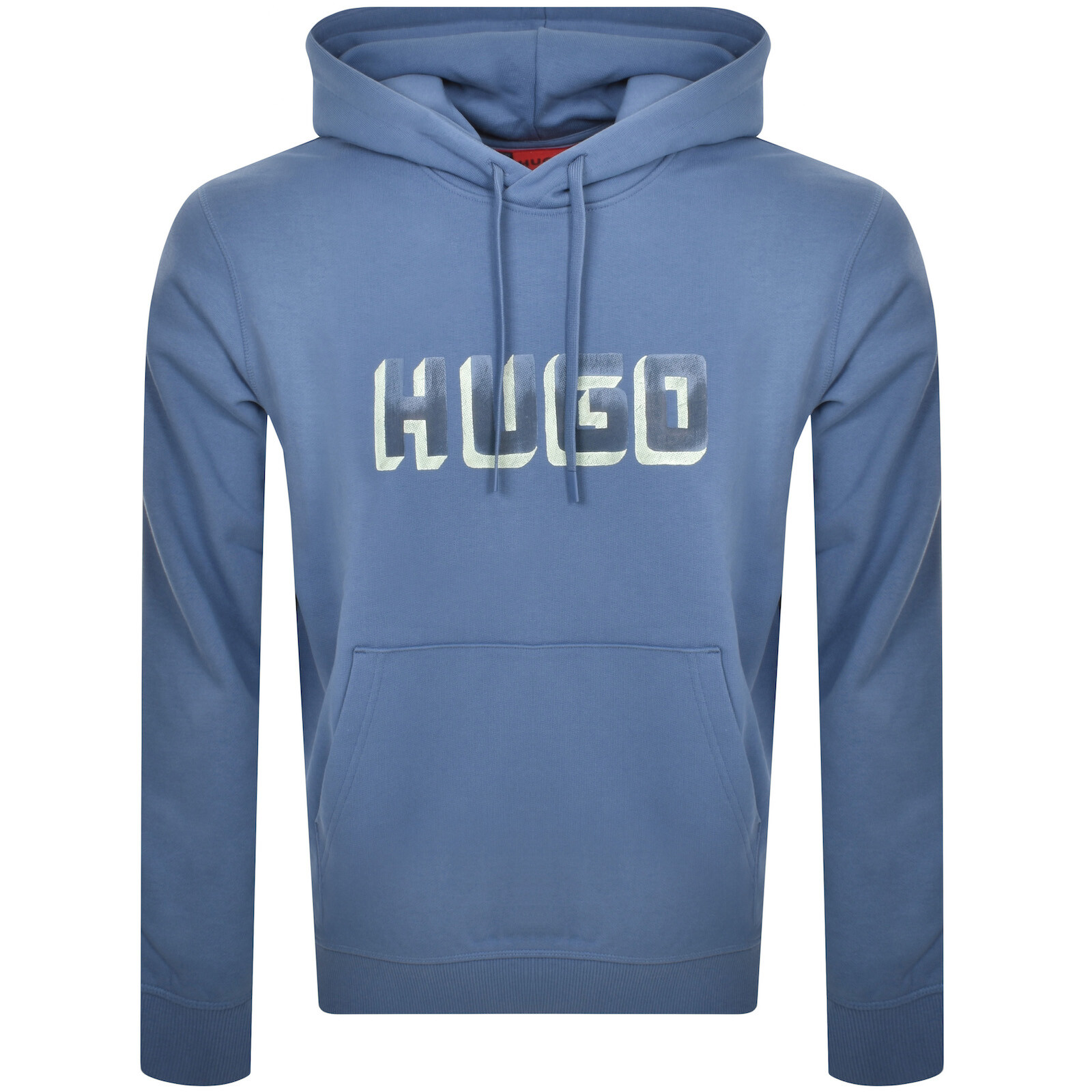 Shop Hugo Diqerio Hoodie Blue