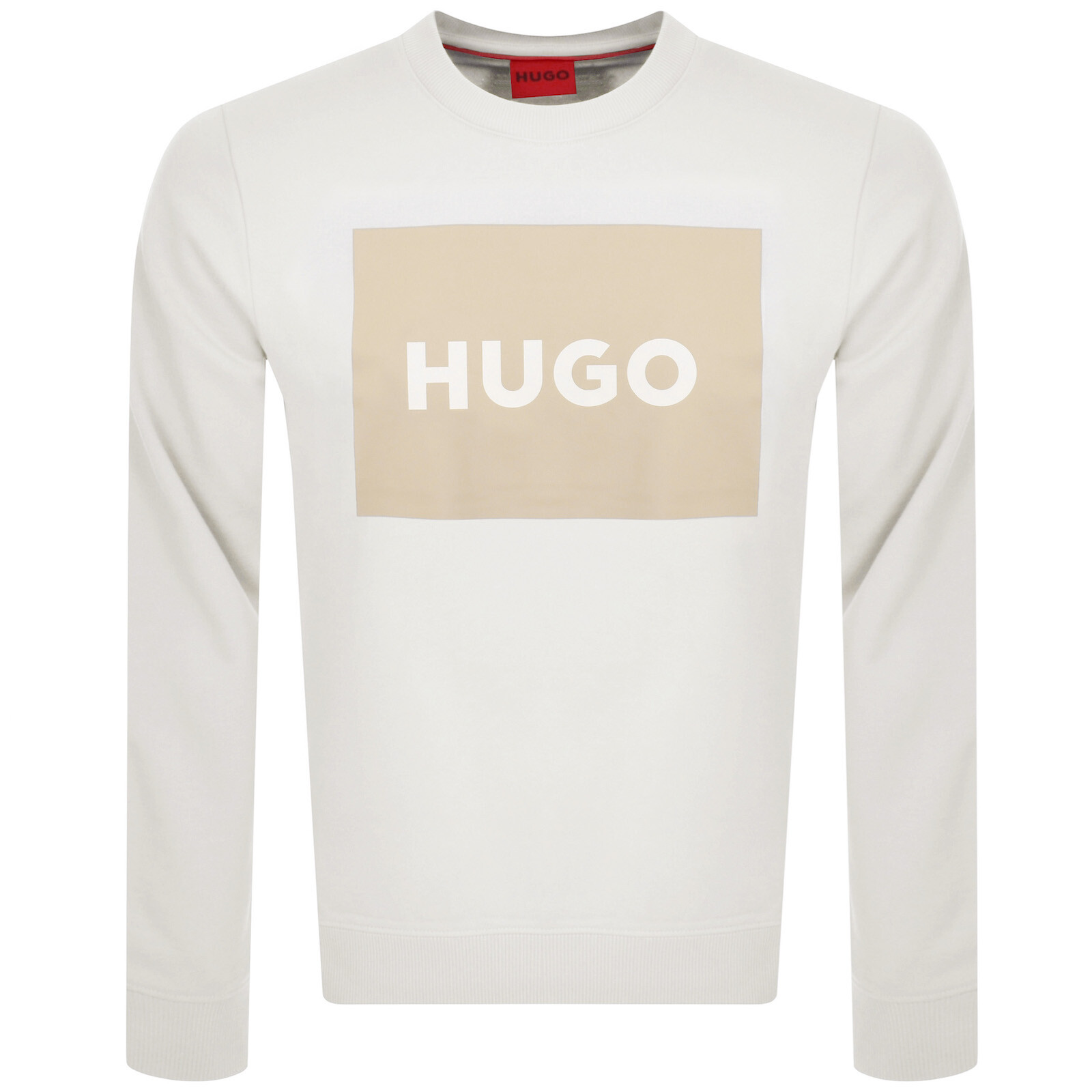 Shop Hugo Duragol 222 Sweatshirt White