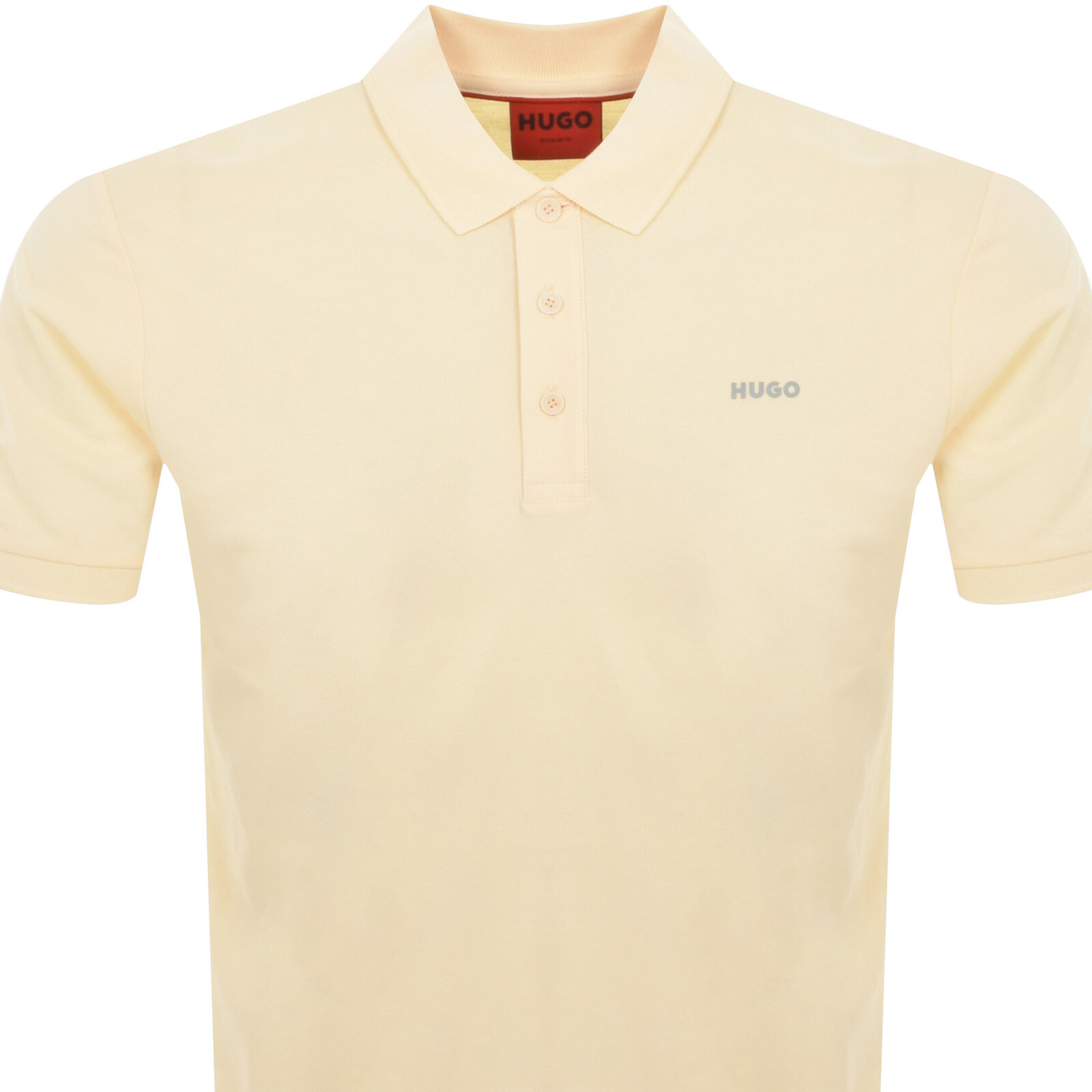 Shop Hugo Donos 222 Polo T Shirt Beige