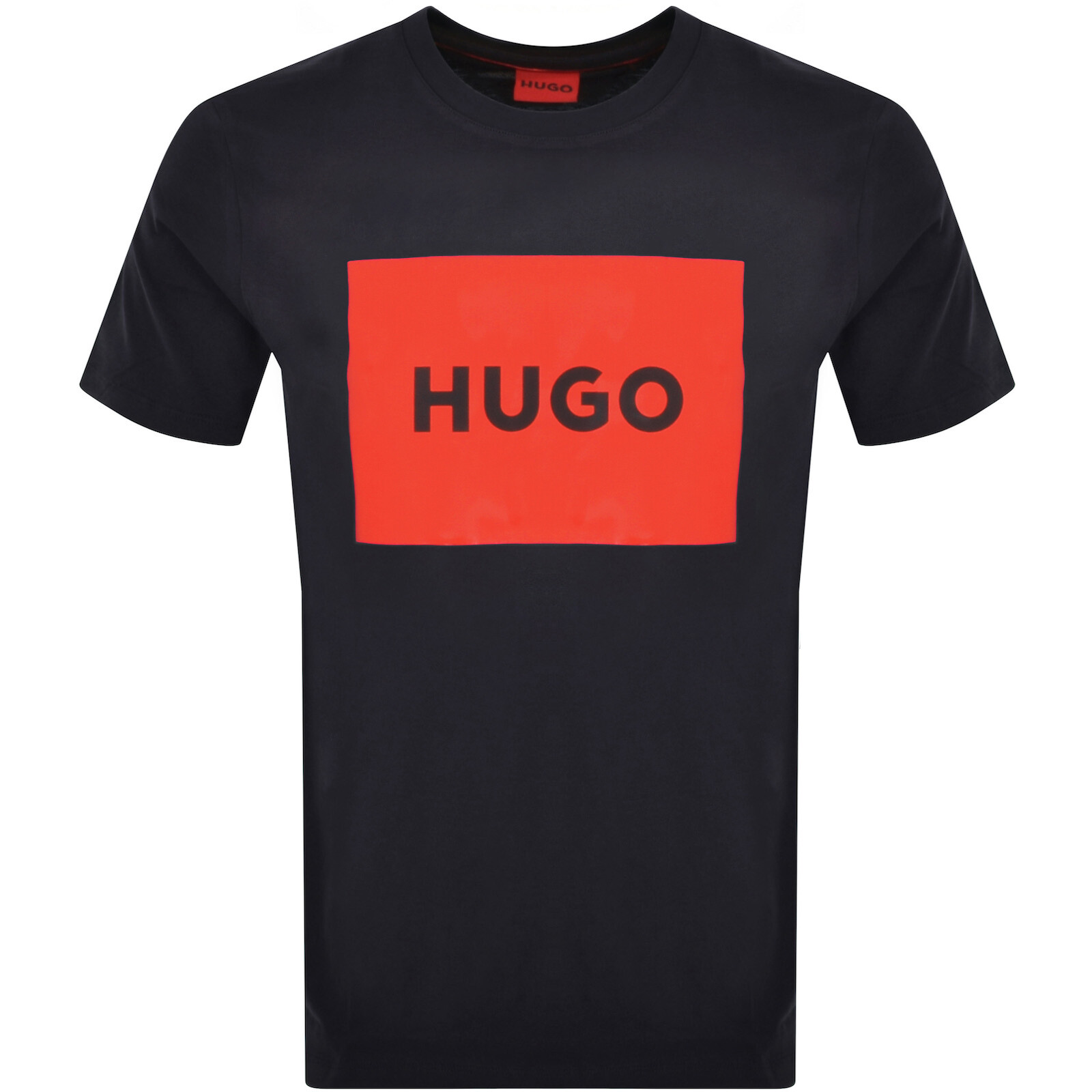 Shop Hugo Dulive Crew Neck T Shirt Navy