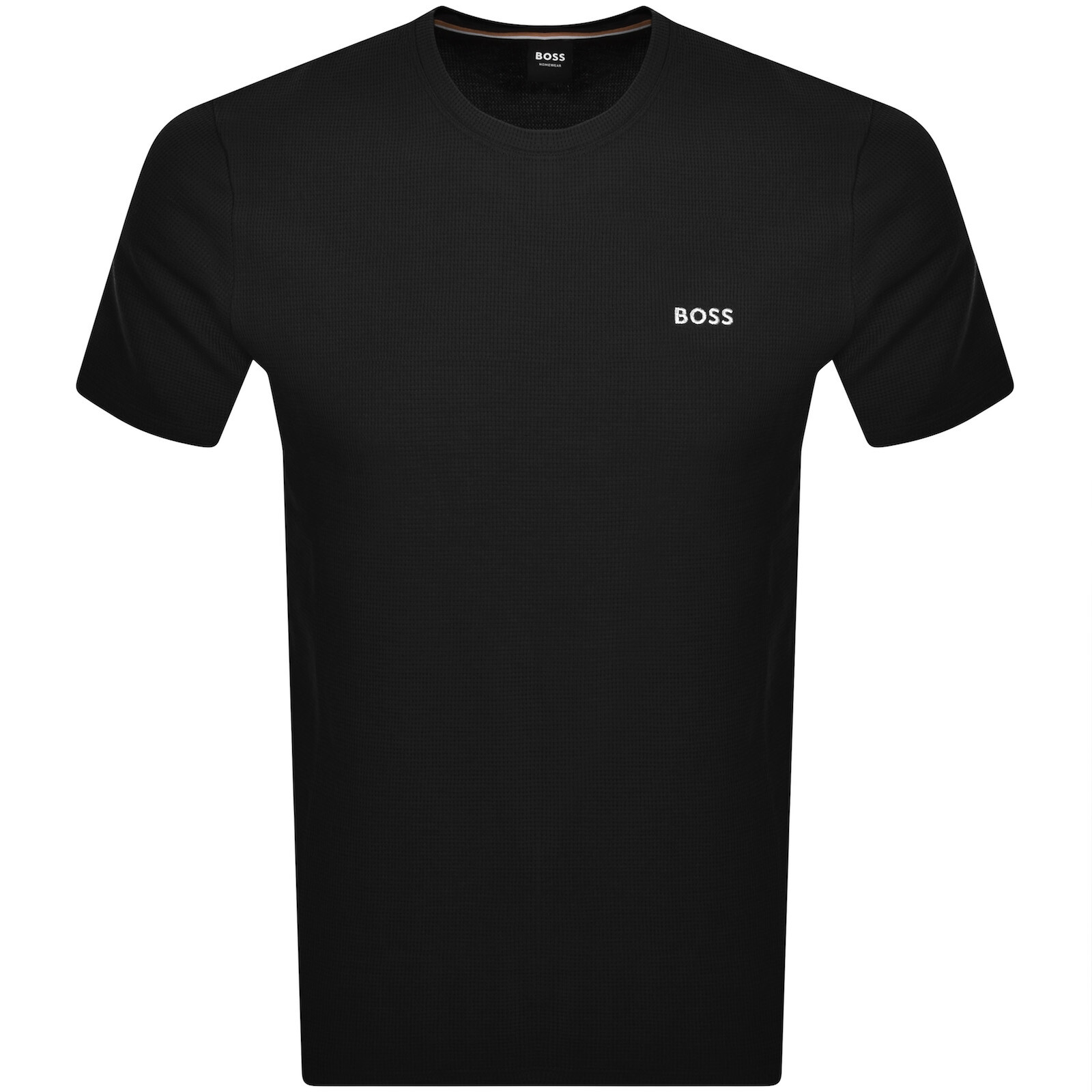 Shop Boss Business Boss Waffle T Shirt Black