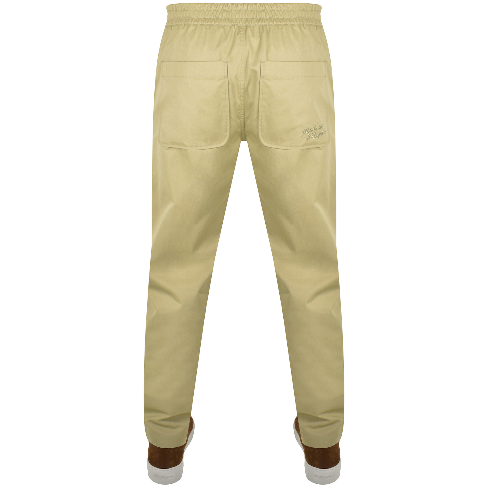 Maison Kitsuné Maison Kitsune Casual Trousers Green In Green