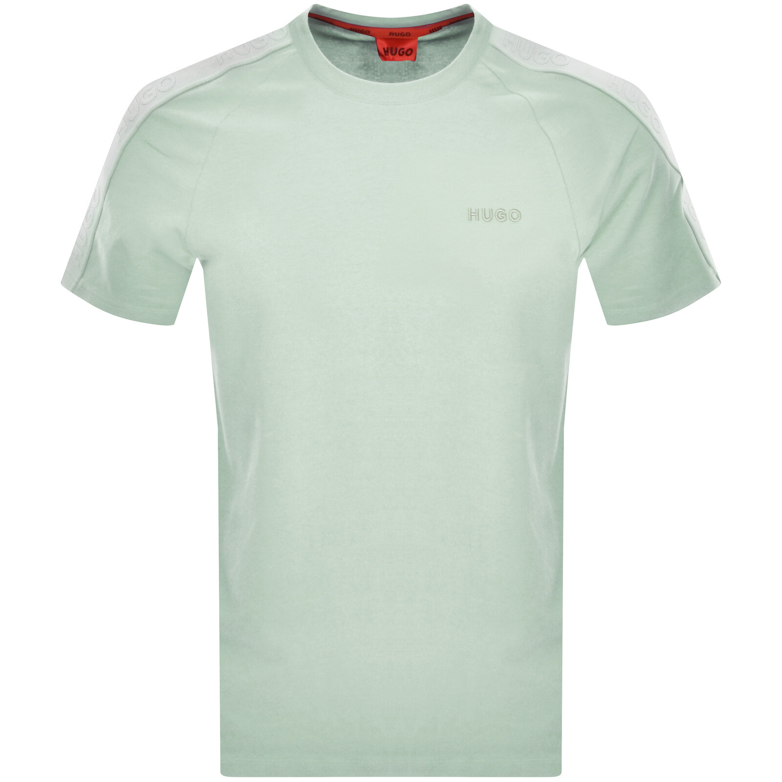 Shop Hugo Tonal Logo T Shirt Green