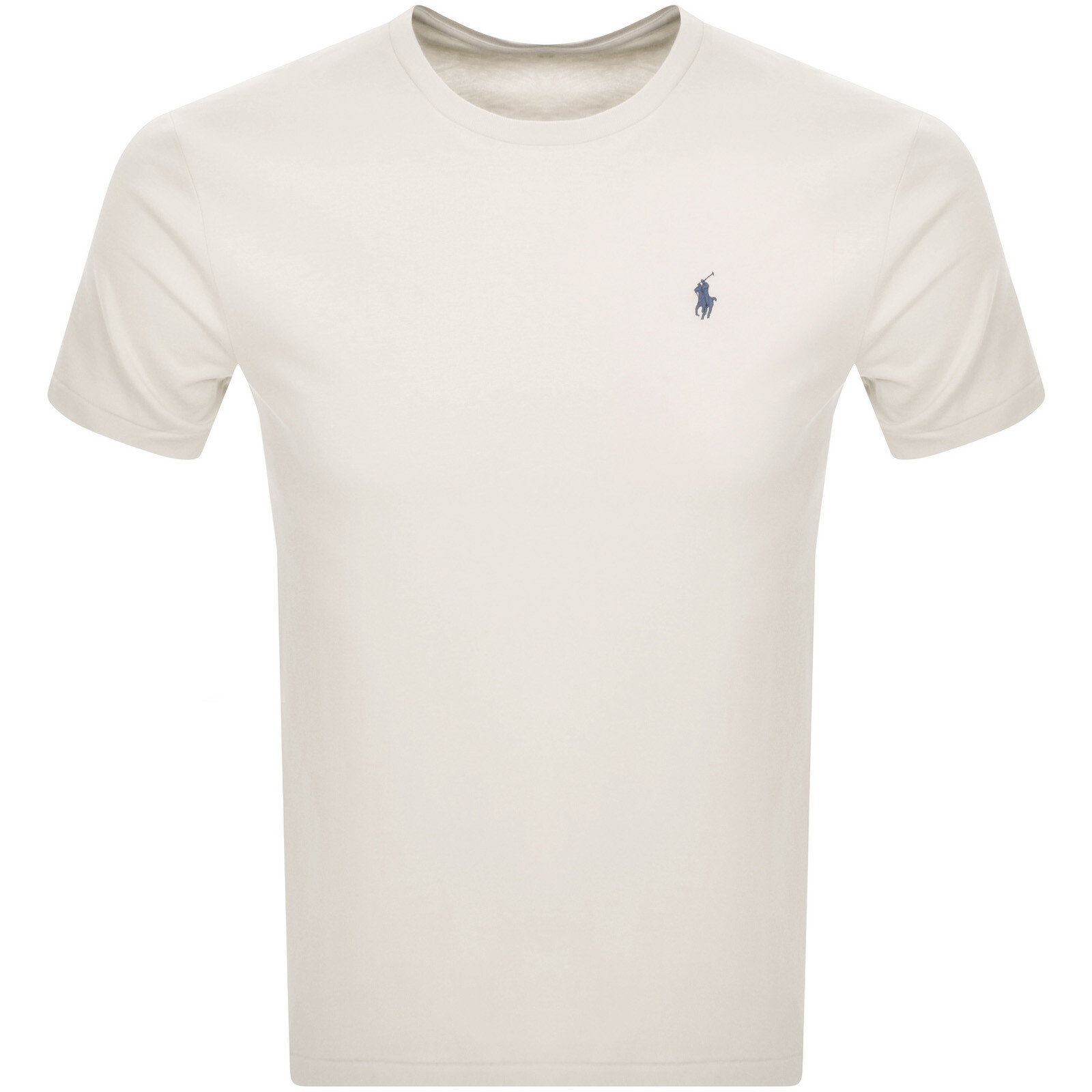 Shop Ralph Lauren Crew Neck T Shirt Cream