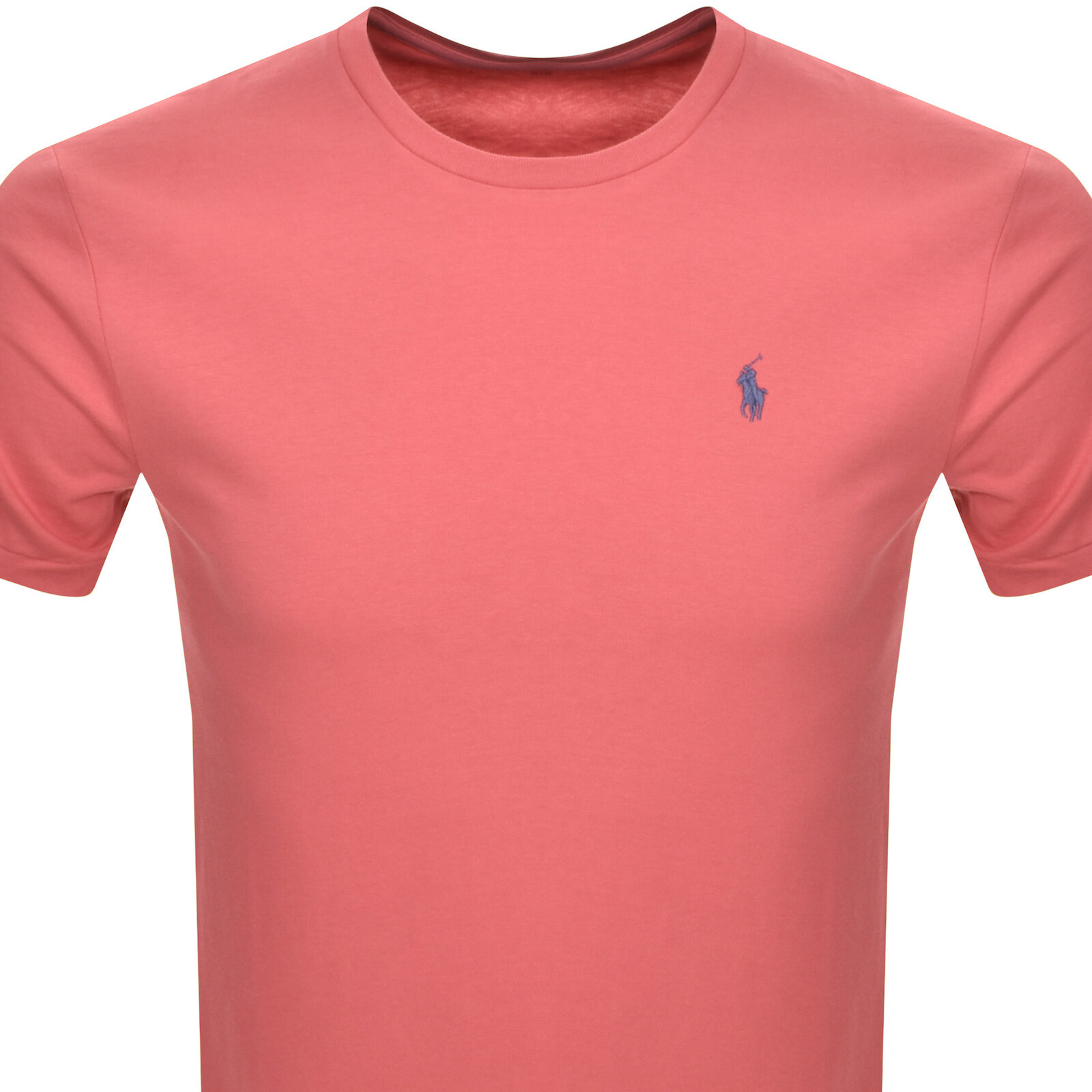 Shop Ralph Lauren Crew Neck Slim Fit T Shirt Red