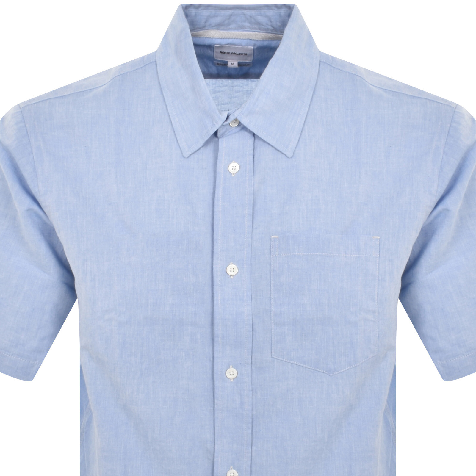Norse Projects Ivan Relaxed Oxford Shirt Blue In Blue