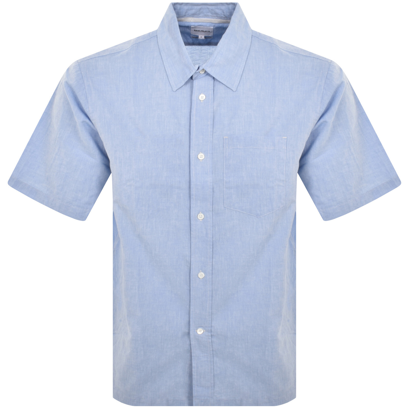 Norse Projects Ivan Relaxed Oxford Shirt Blue In Blue