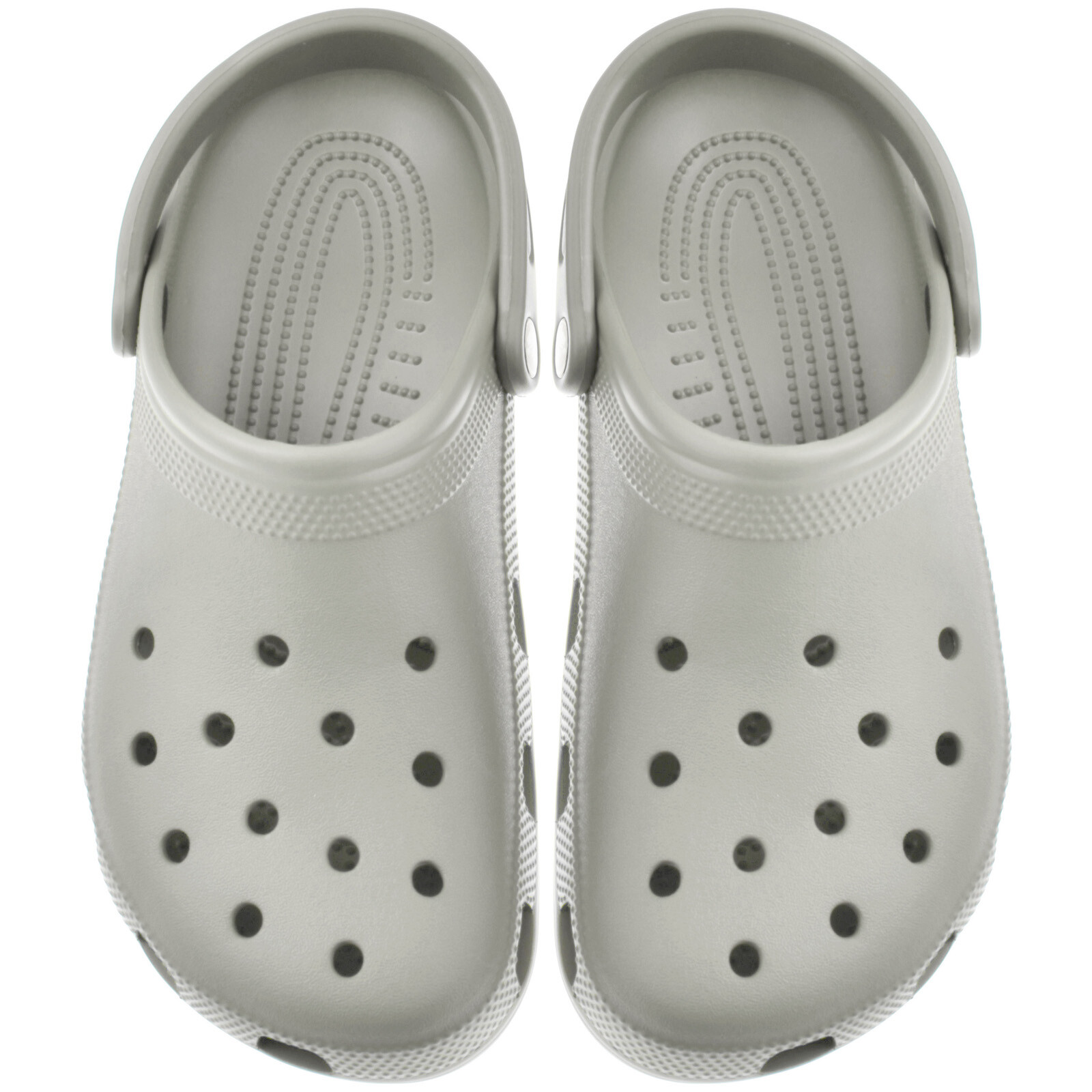 Shop Crocs Classic Clogs Grey