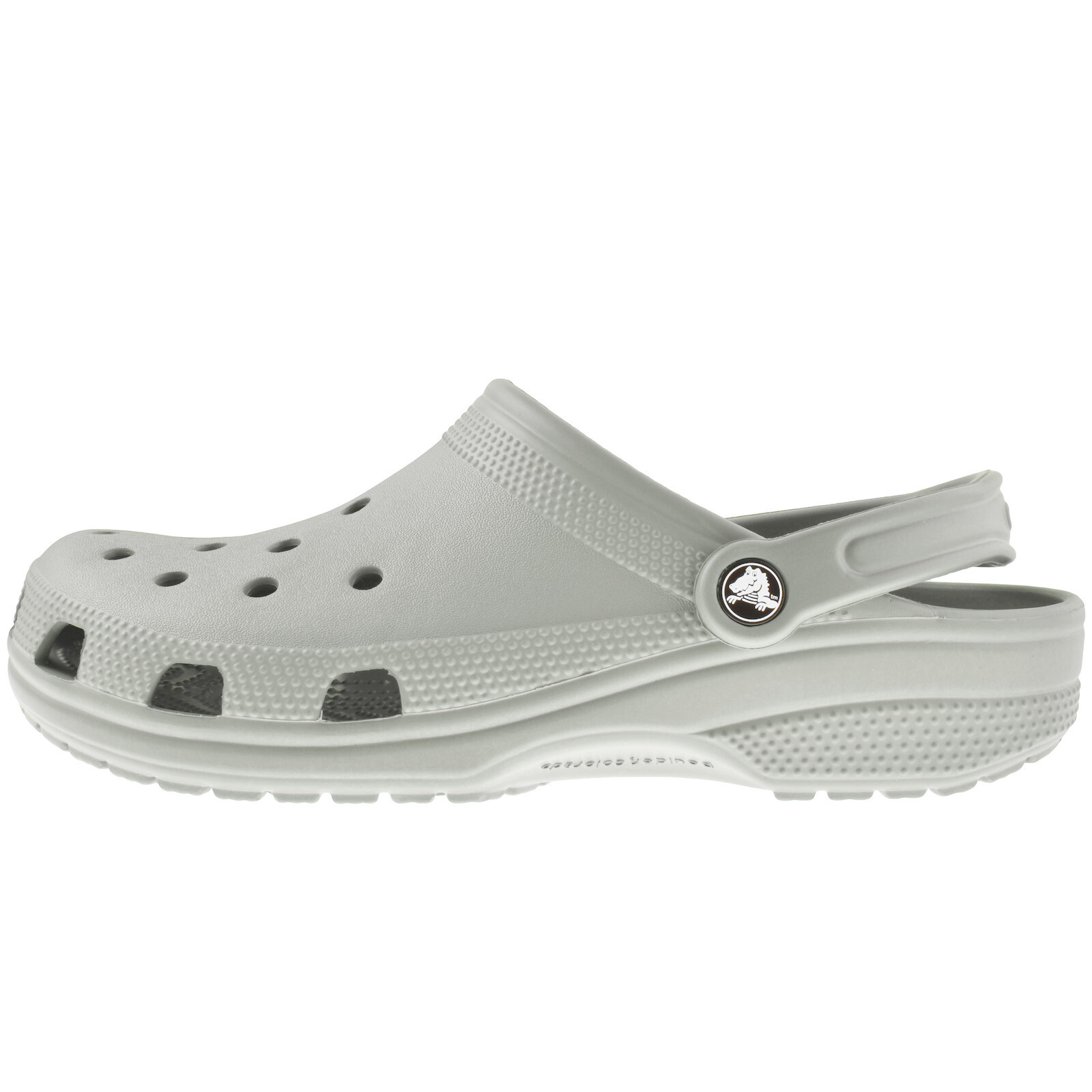 Shop Crocs Classic Clogs Grey