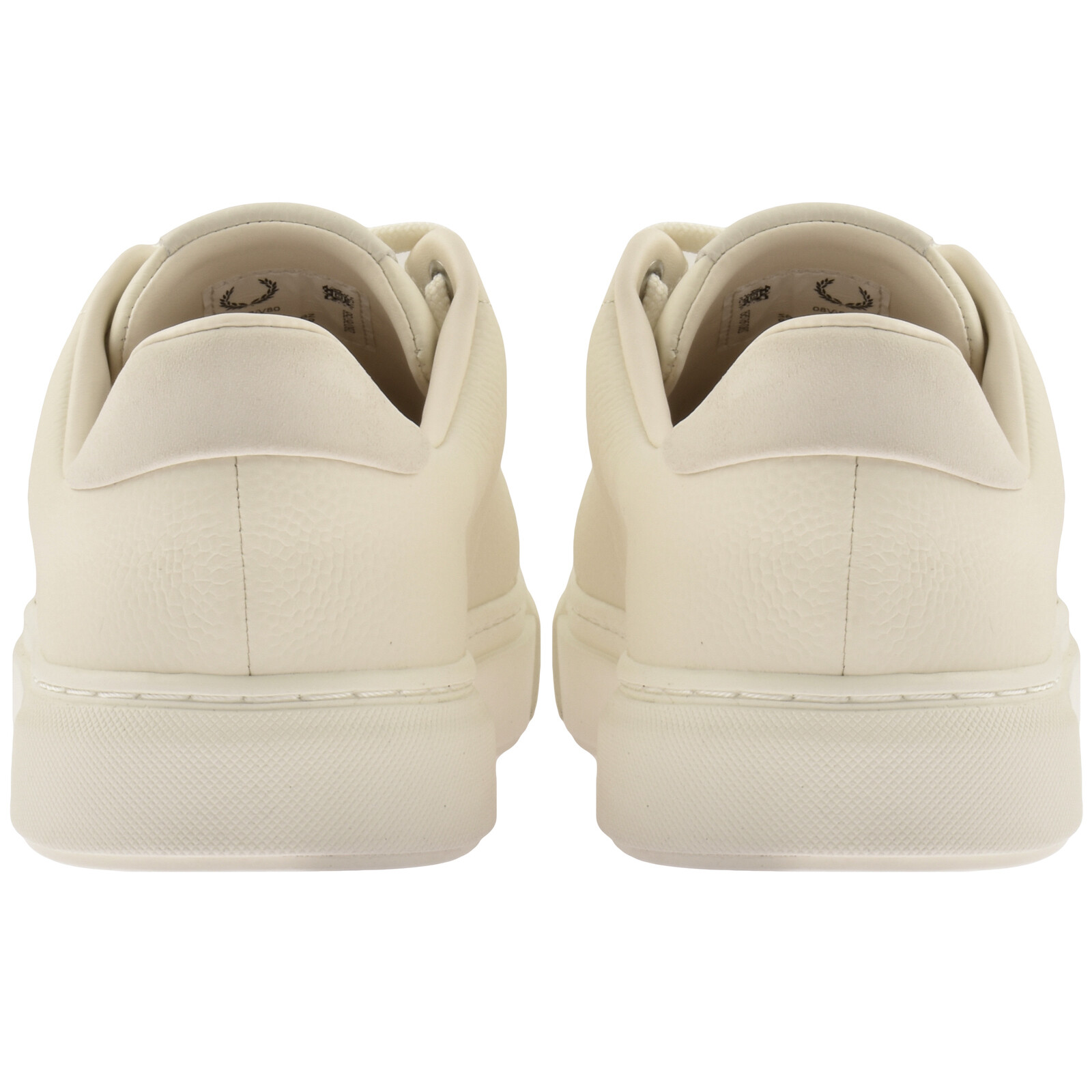 Shop Fred Perry B71 Leather Nubuck Trainers Beige