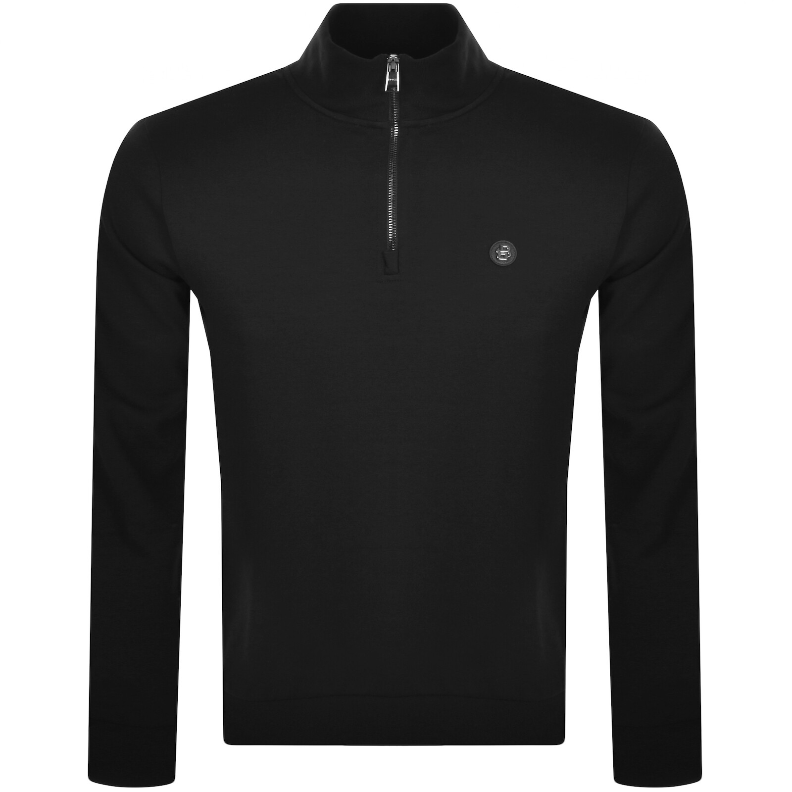 Shop Boss Business Boss C Stimmann Half Zip Sweatshirt Black