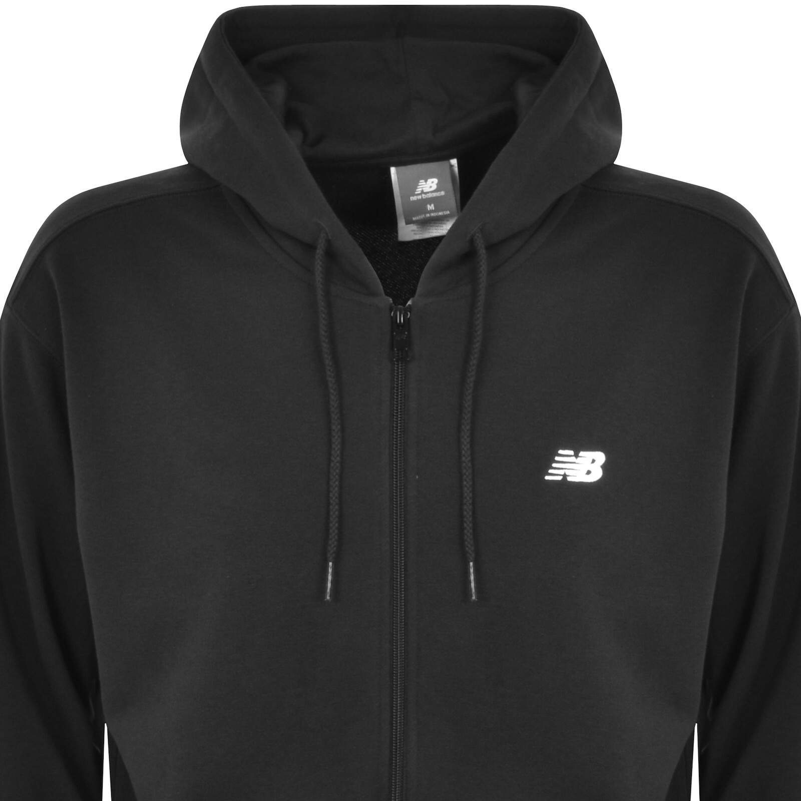 Shop New Balance Sport Essentials Zip Hoodie Black