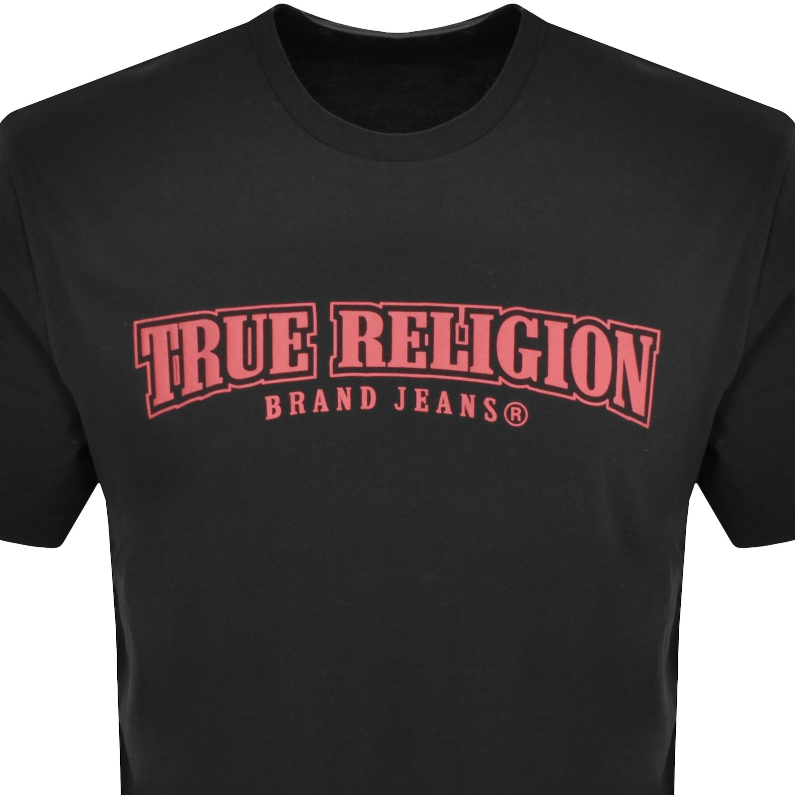 Shop True Religion Logo T Shirt Black