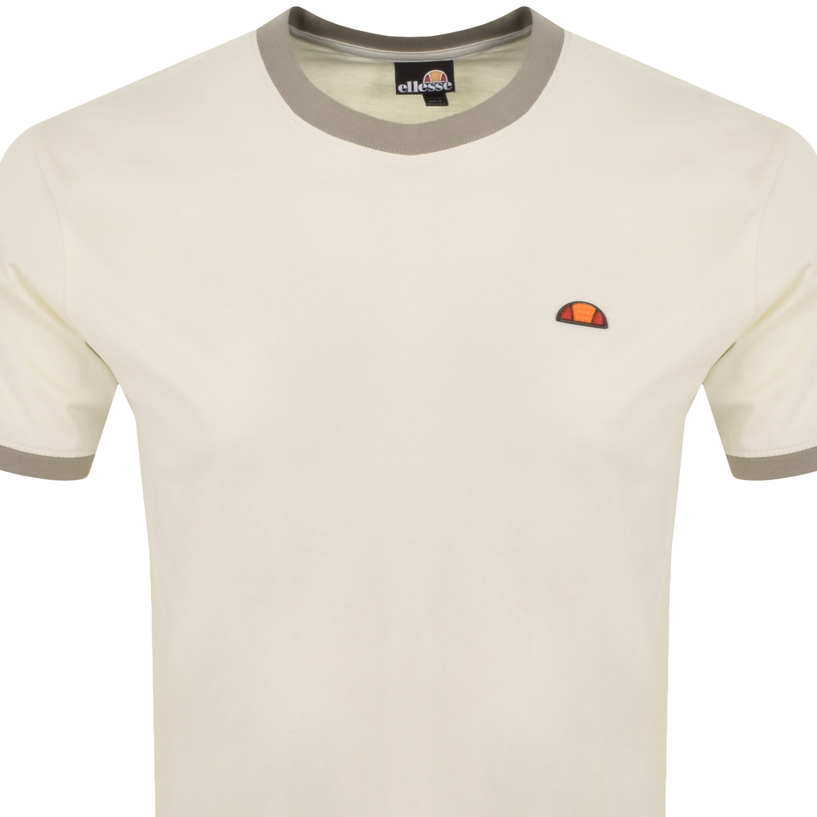 Shop Ellesse Medunitos T Shirt Cream