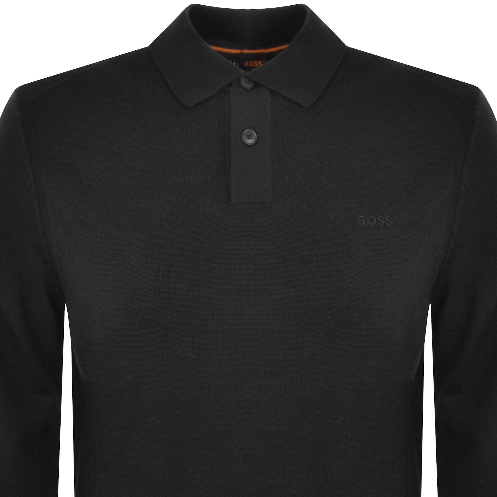 Shop Boss Casual Boss Avac Knit Polo Jumper Black