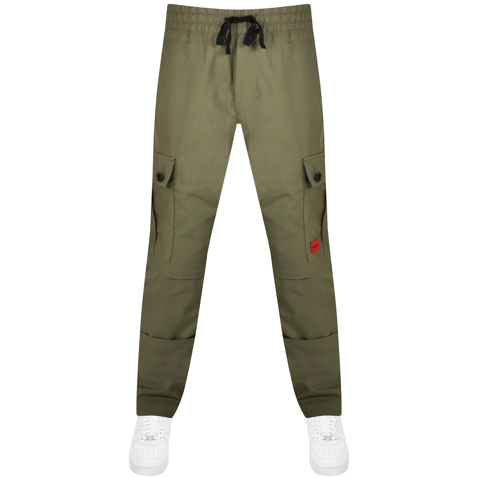 Shop Hugo Garlo233 Trousers Green