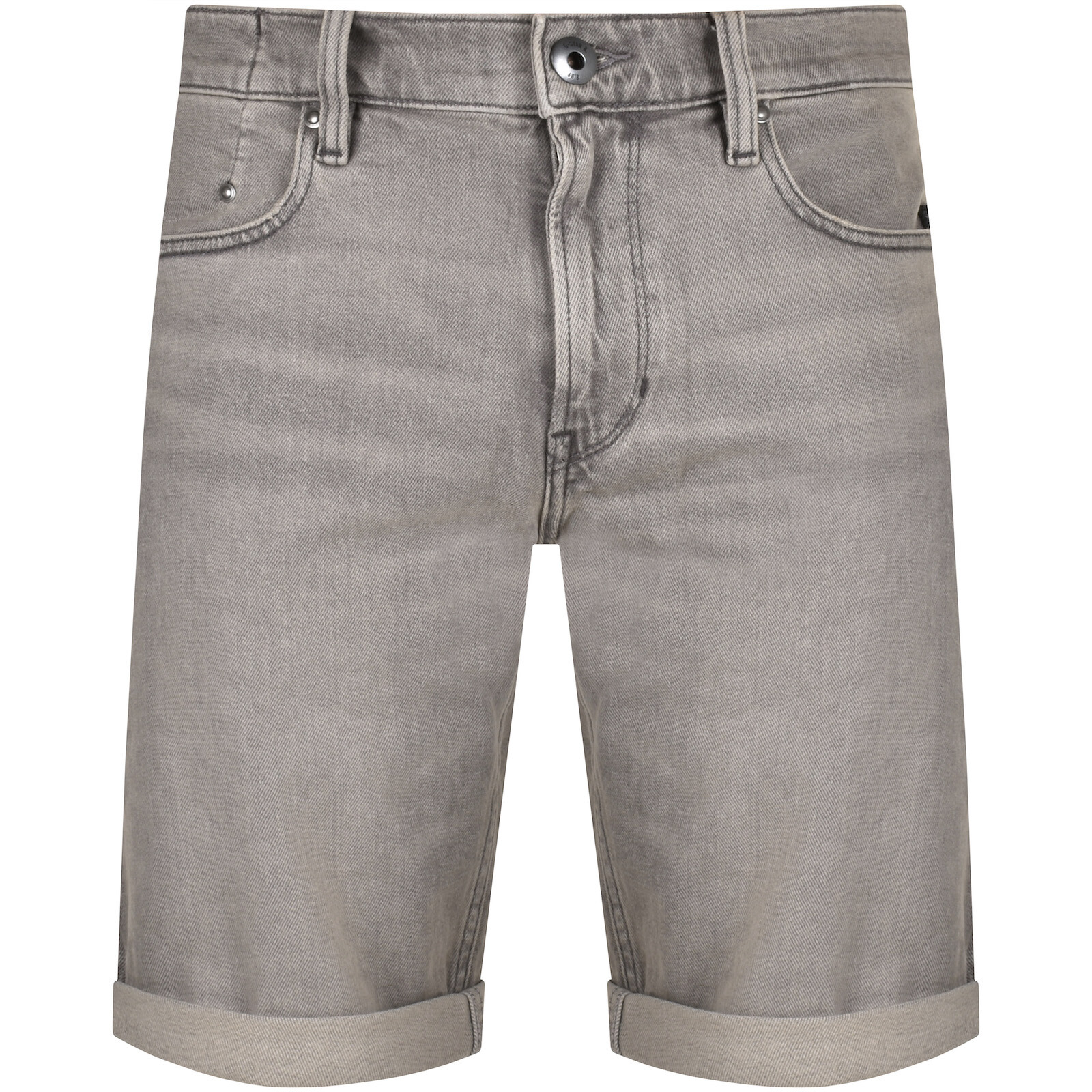 Shop G-star G Star Raw Mosa Denim Shorts Grey