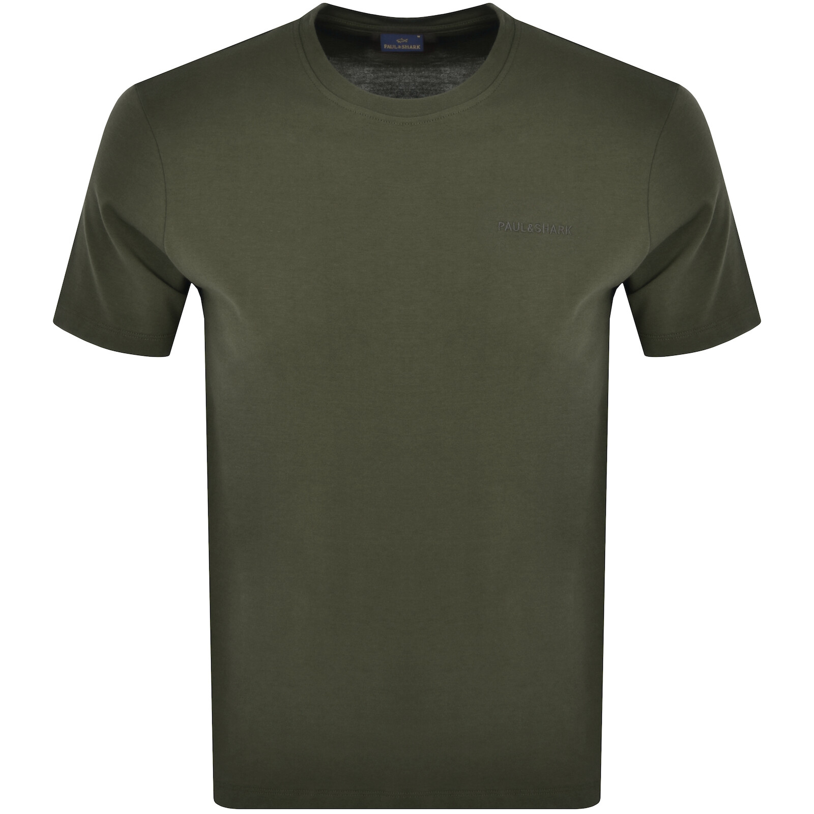 Shop Paul &amp; Shark Paul And Shark Short Sleeve Knitted T Shirt Green