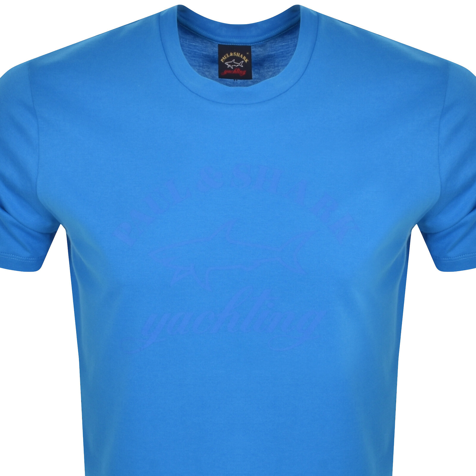 Shop Paul &amp; Shark Paul And Shark Short Sleeve Logo T Shirt Blue