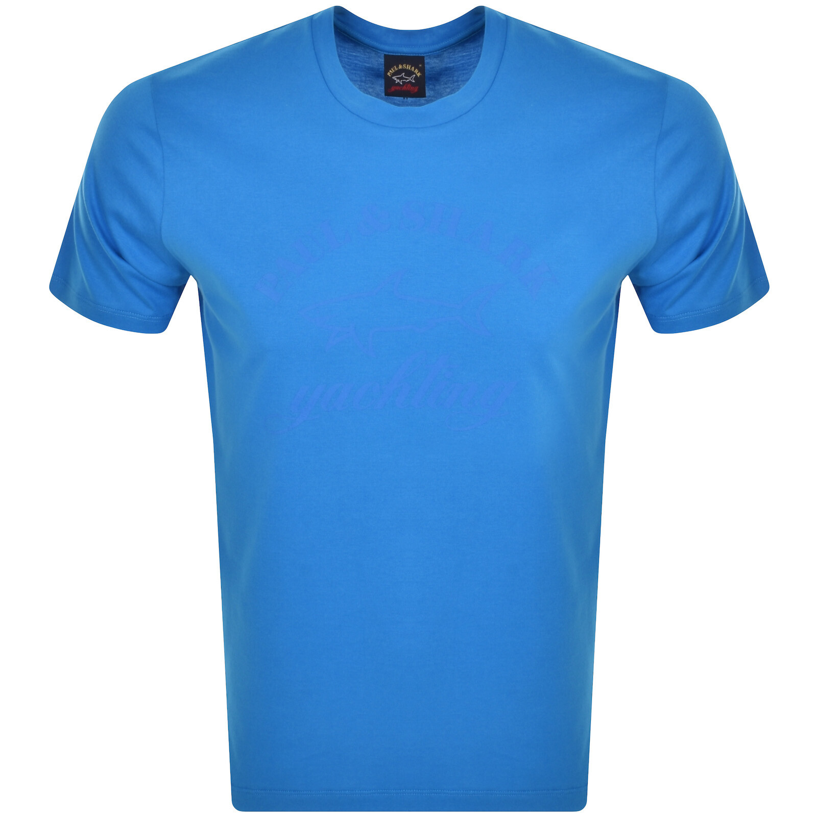Paul &amp; Shark Paul And Shark Short Sleeve Logo T Shirt Blue In Blue
