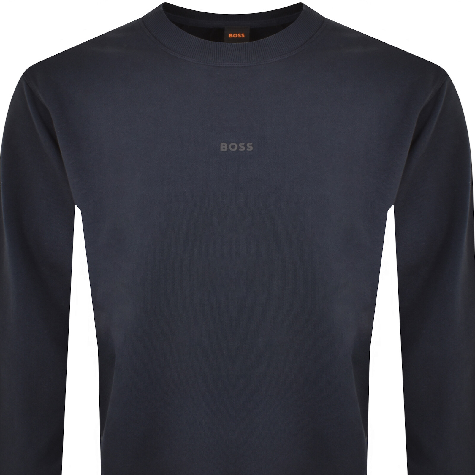 BOSS CASUAL BOSS WEFADE SWEATSHIRT NAVY 