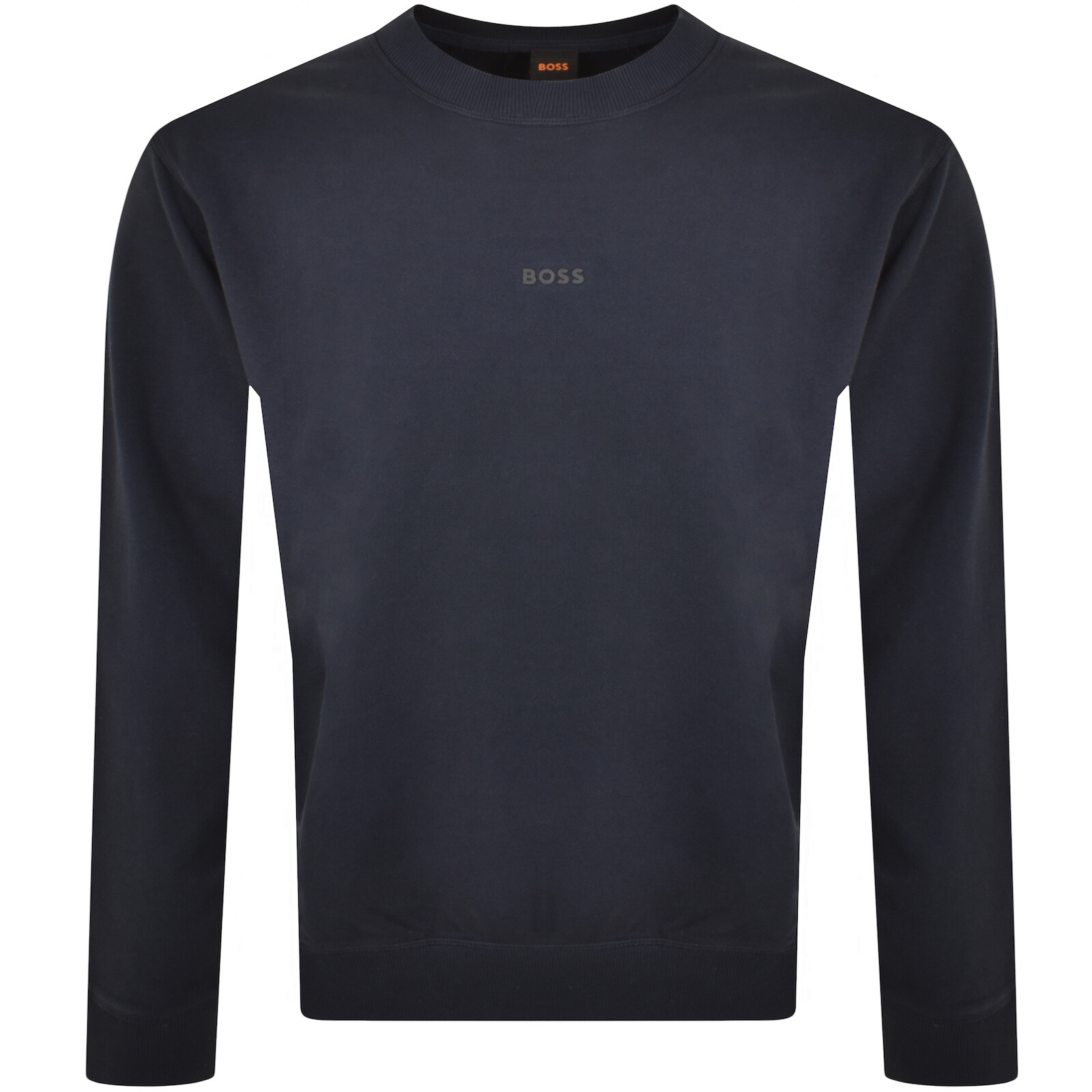 Boss Casual Boss Wefade Sweatshirt Navy In Blue