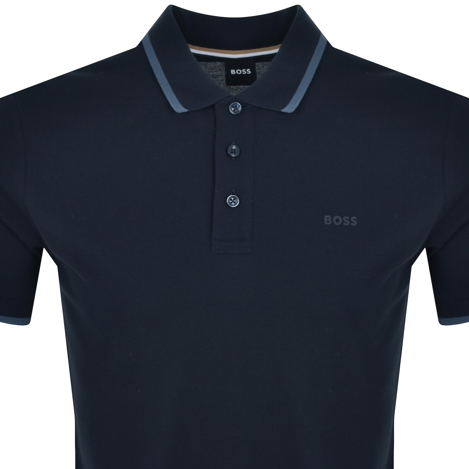 Shop Boss Business Boss Parlay 190 Polo T Shirt Navy