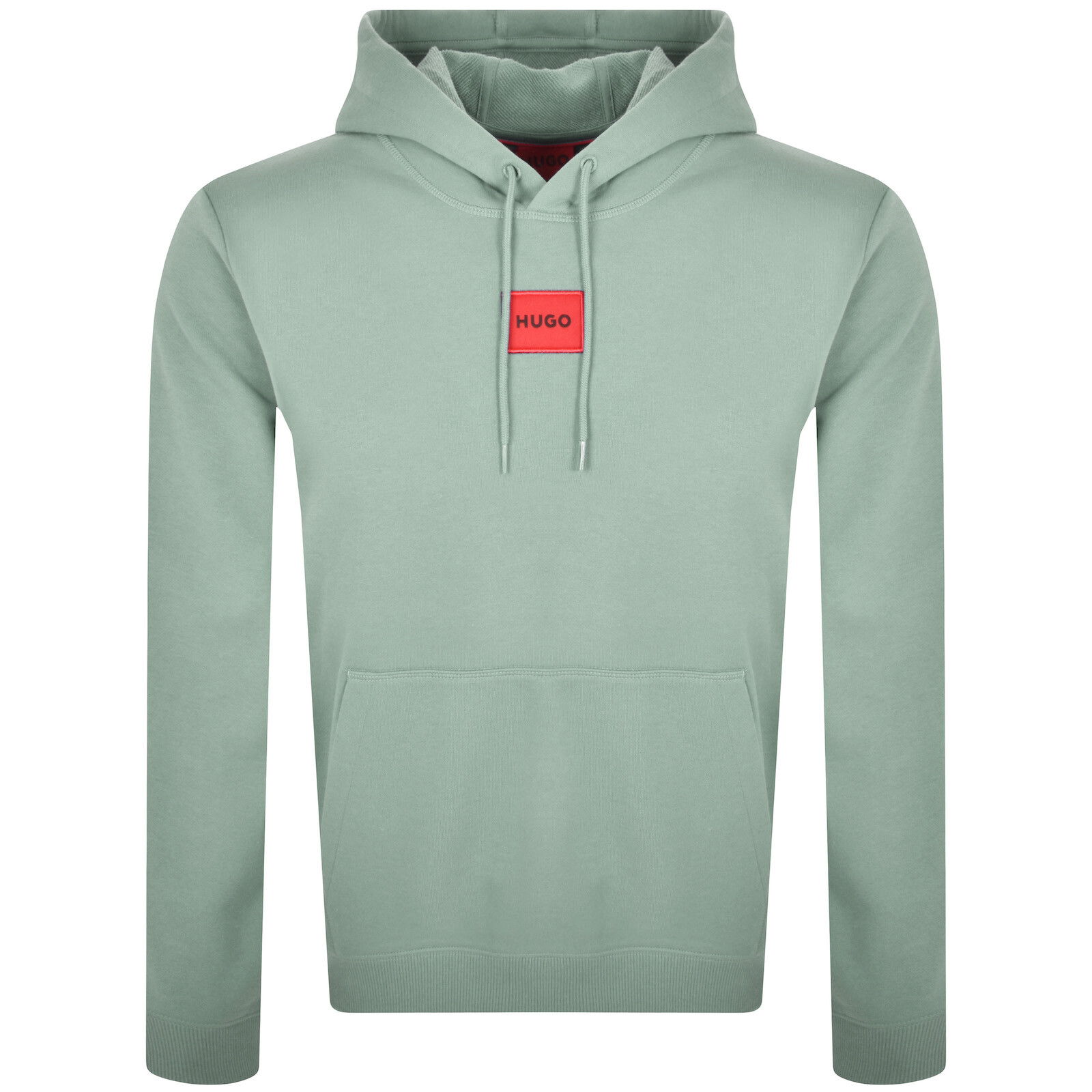 Shop Hugo Daratschi214 Hoodie Light Green