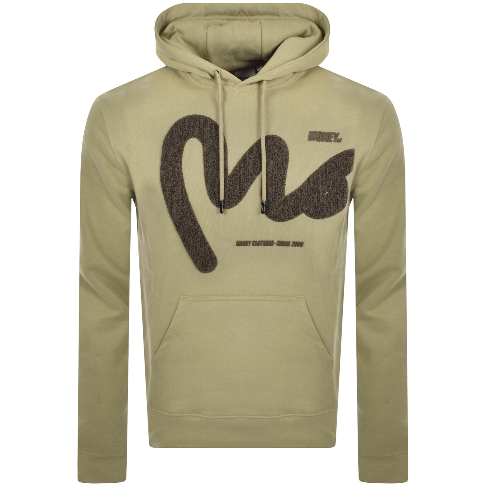 Shop Money Clothing Money Chenille Big Sis Hoodie Khaki