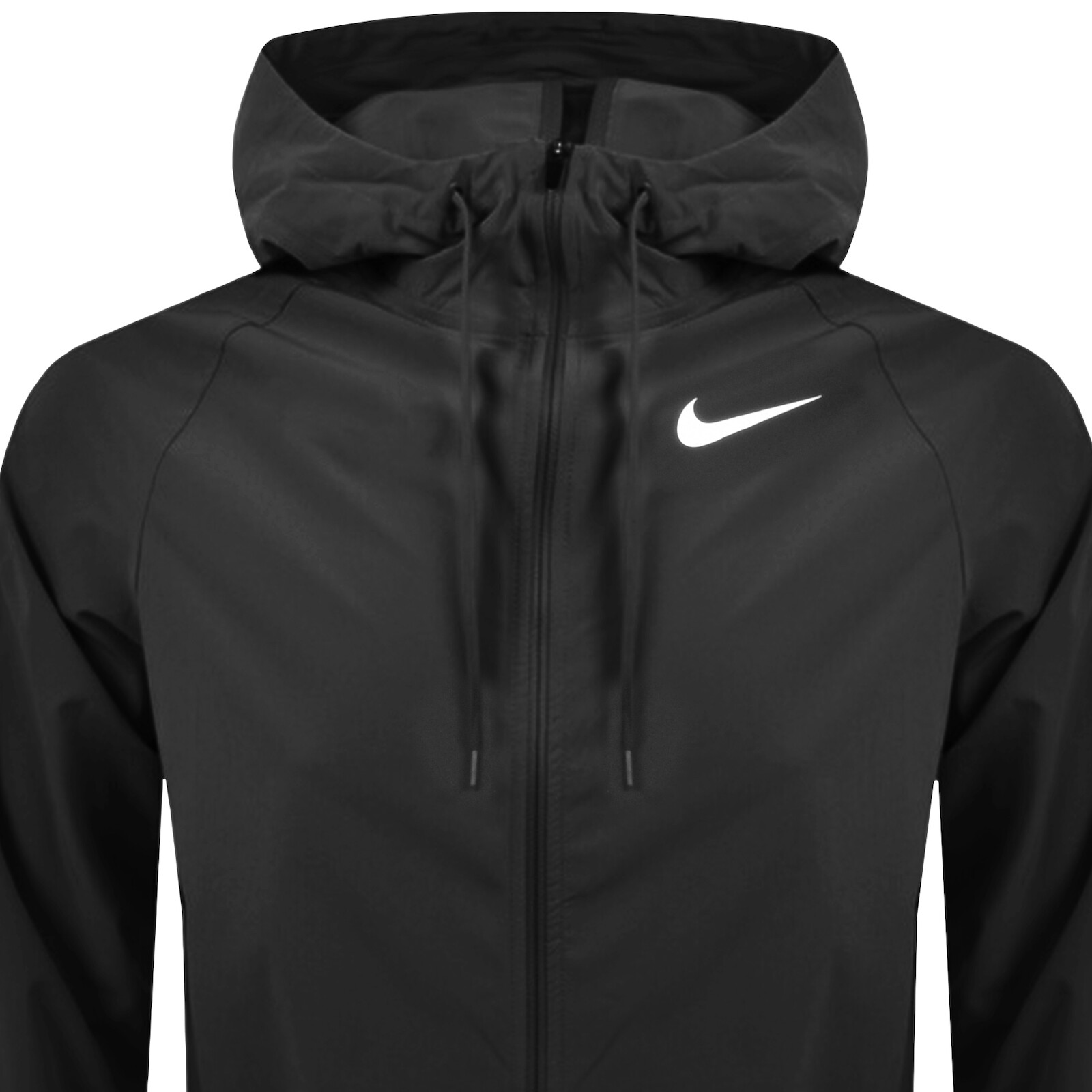 Shop Nike Training Full Zip Flex Vent Hoodie Black