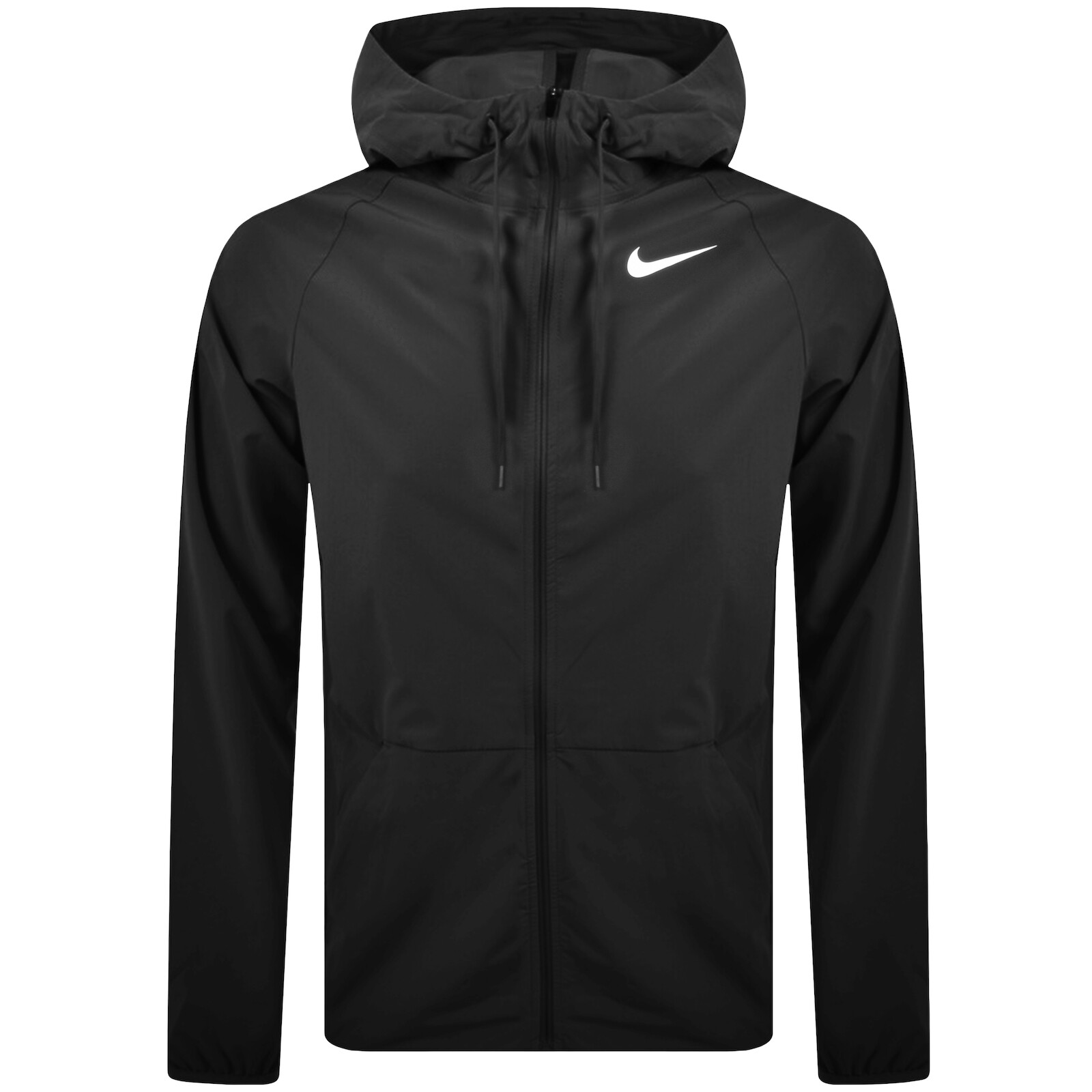 Shop Nike Training Full Zip Flex Vent Hoodie Black