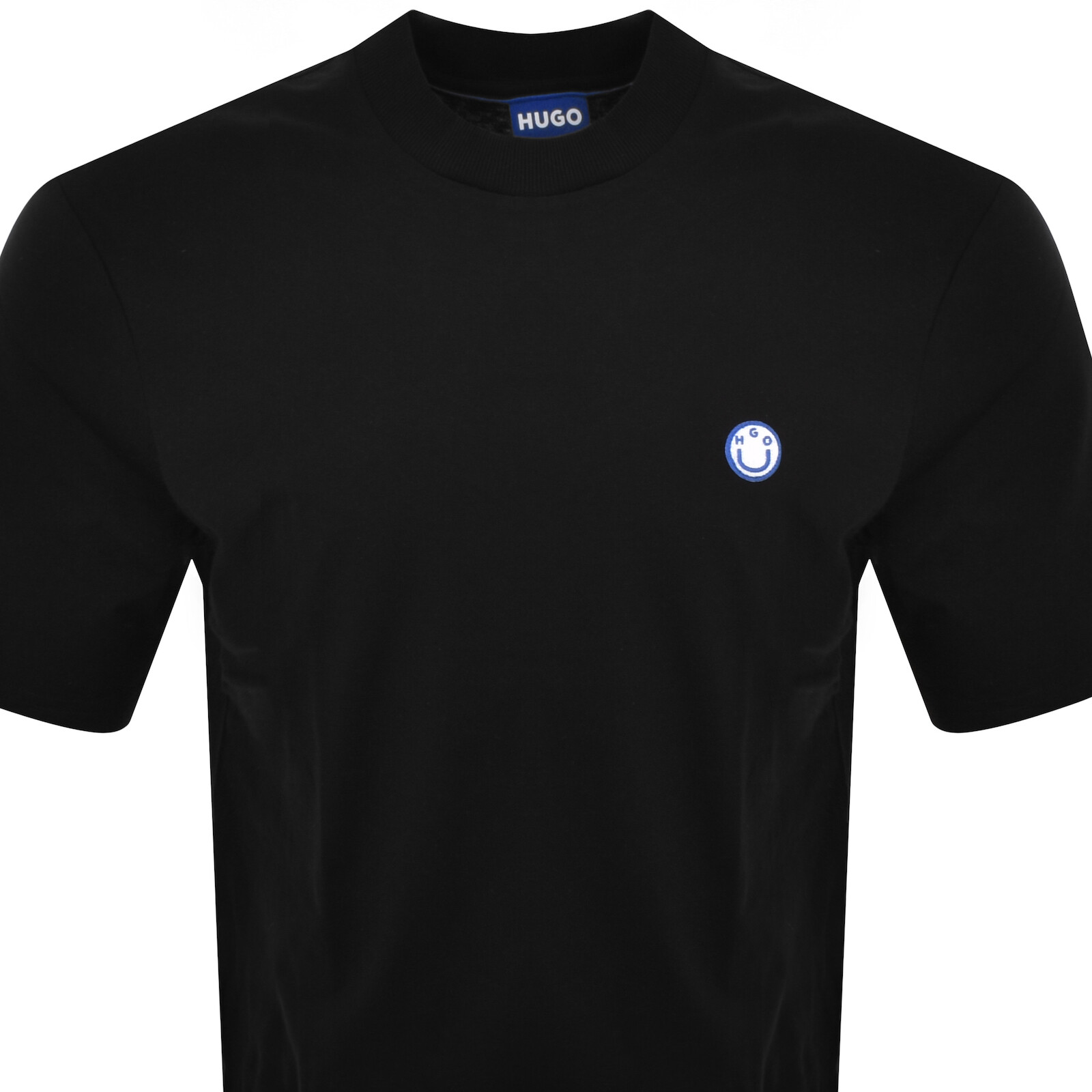 Shop Hugo Blue Niley Crew Neck T Shirt Black