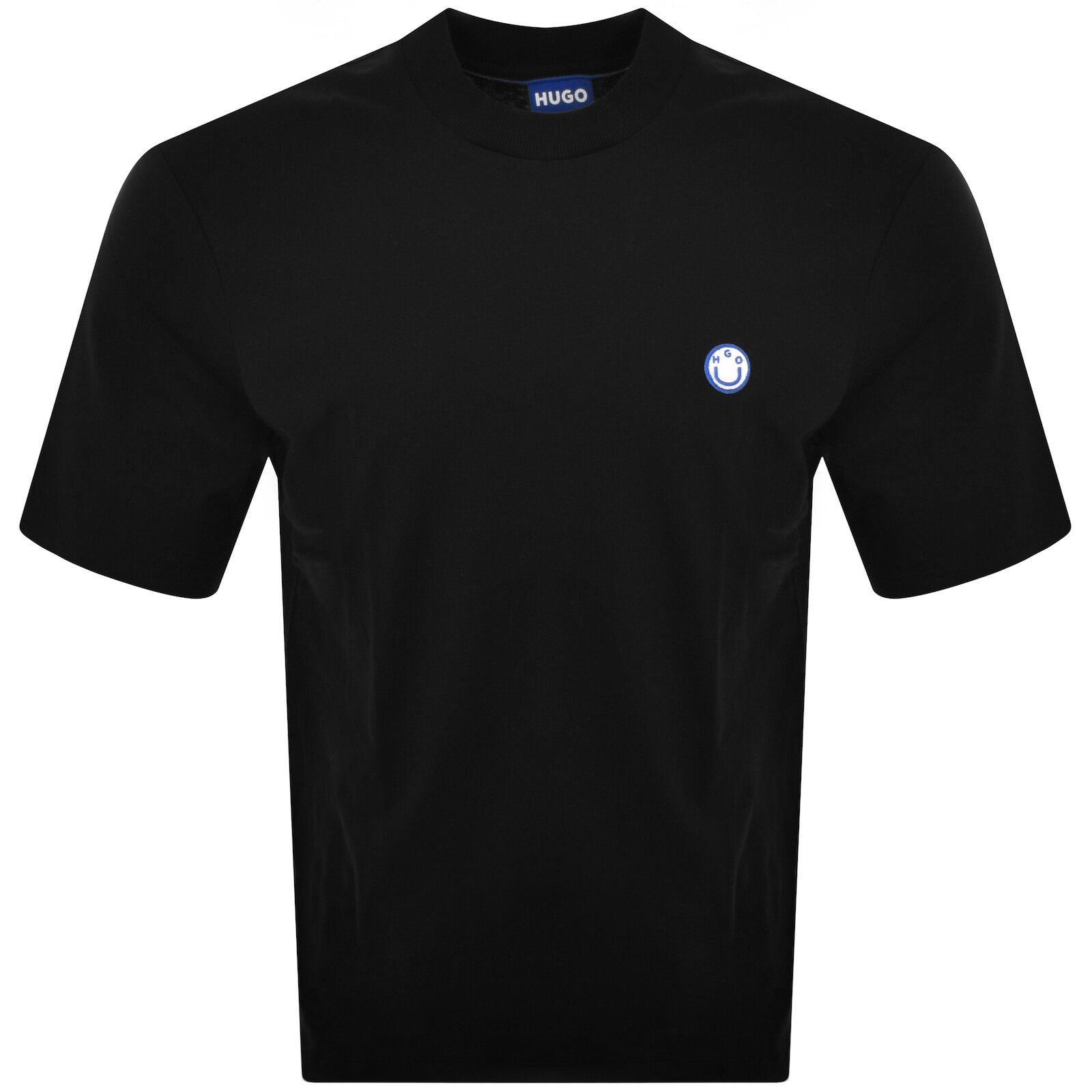 Shop Hugo Blue Niley Crew Neck T Shirt Black