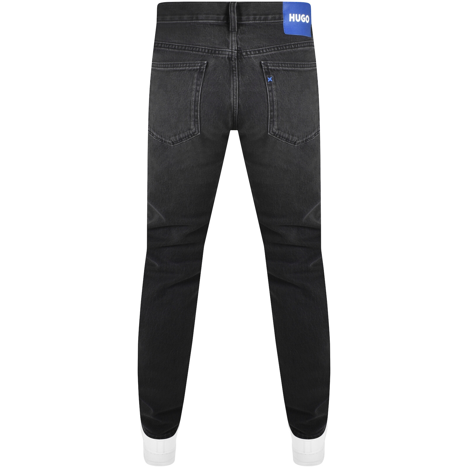 Shop Hugo Blue Ash Jeans Dark Wash Black