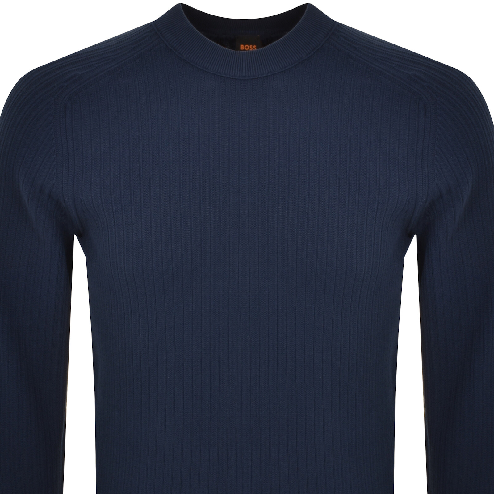 BOSS CASUAL BOSS KLINCRU KNIT JUMPER BLUE 