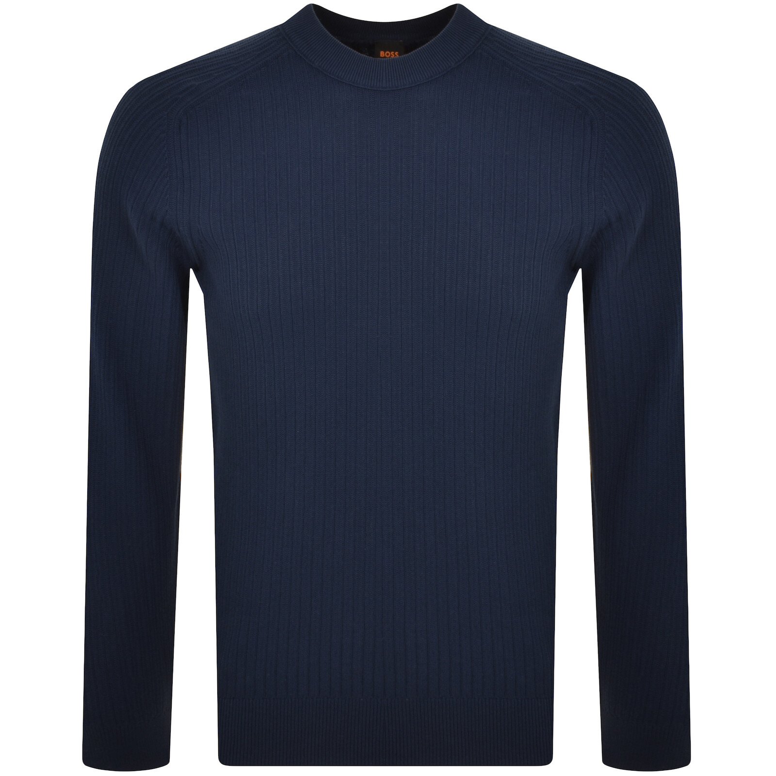 BOSS CASUAL BOSS KLINCRU KNIT JUMPER BLUE 