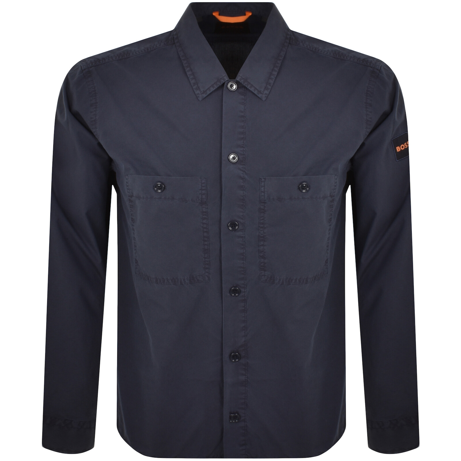 Shop Boss Casual Boss Locky 2 Overshirt Navy