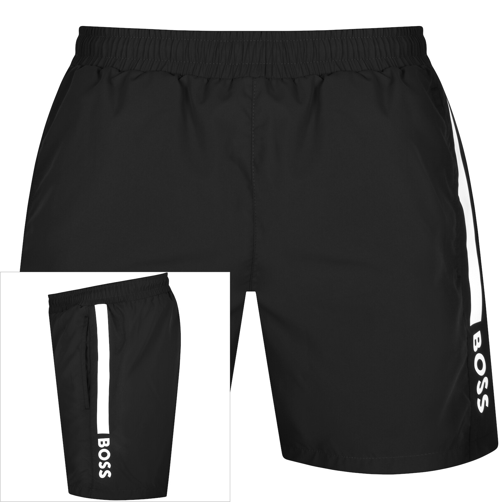 Shop Boss Business Boss Dolphin Swim Shorts Black