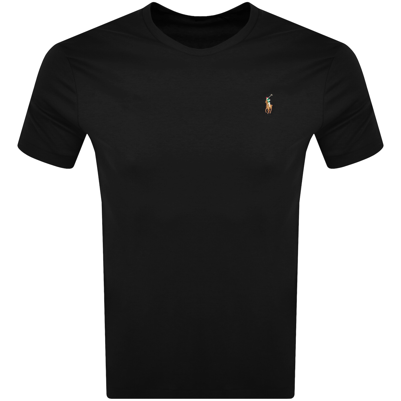 Shop Ralph Lauren Crew Neck T Shirt Black