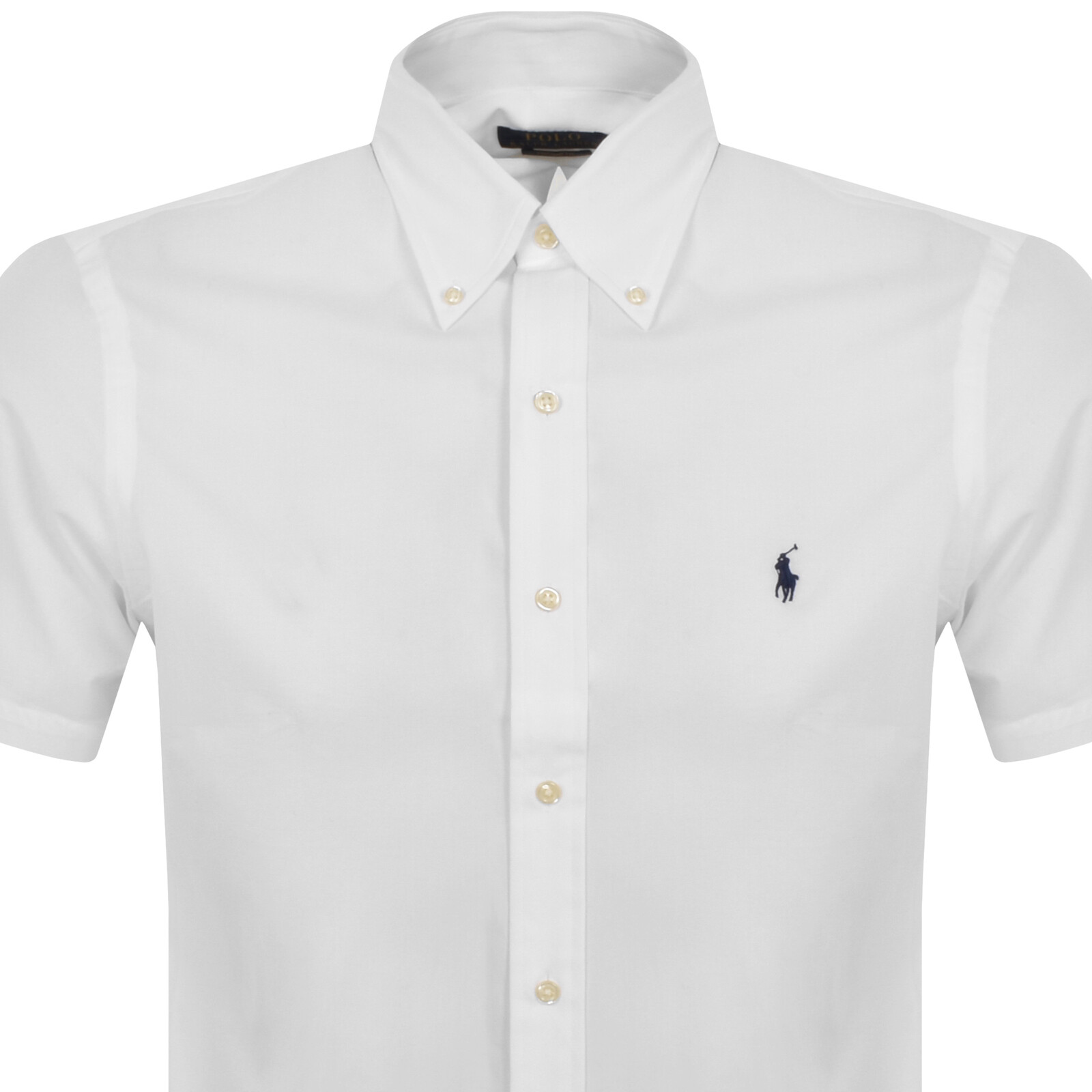 Shop Ralph Lauren Short Sleeve Shirt White